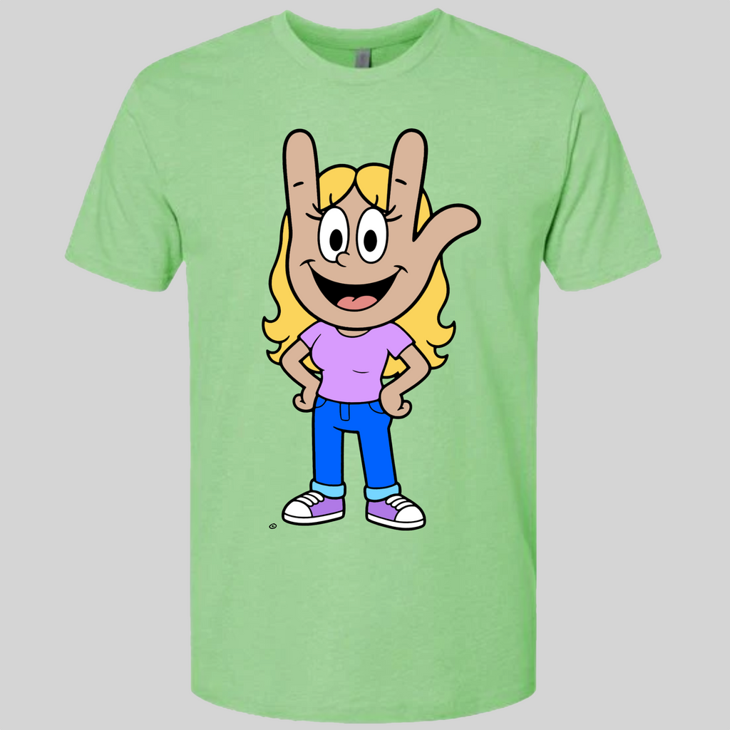 Aimee the ASL Character T-Shirt