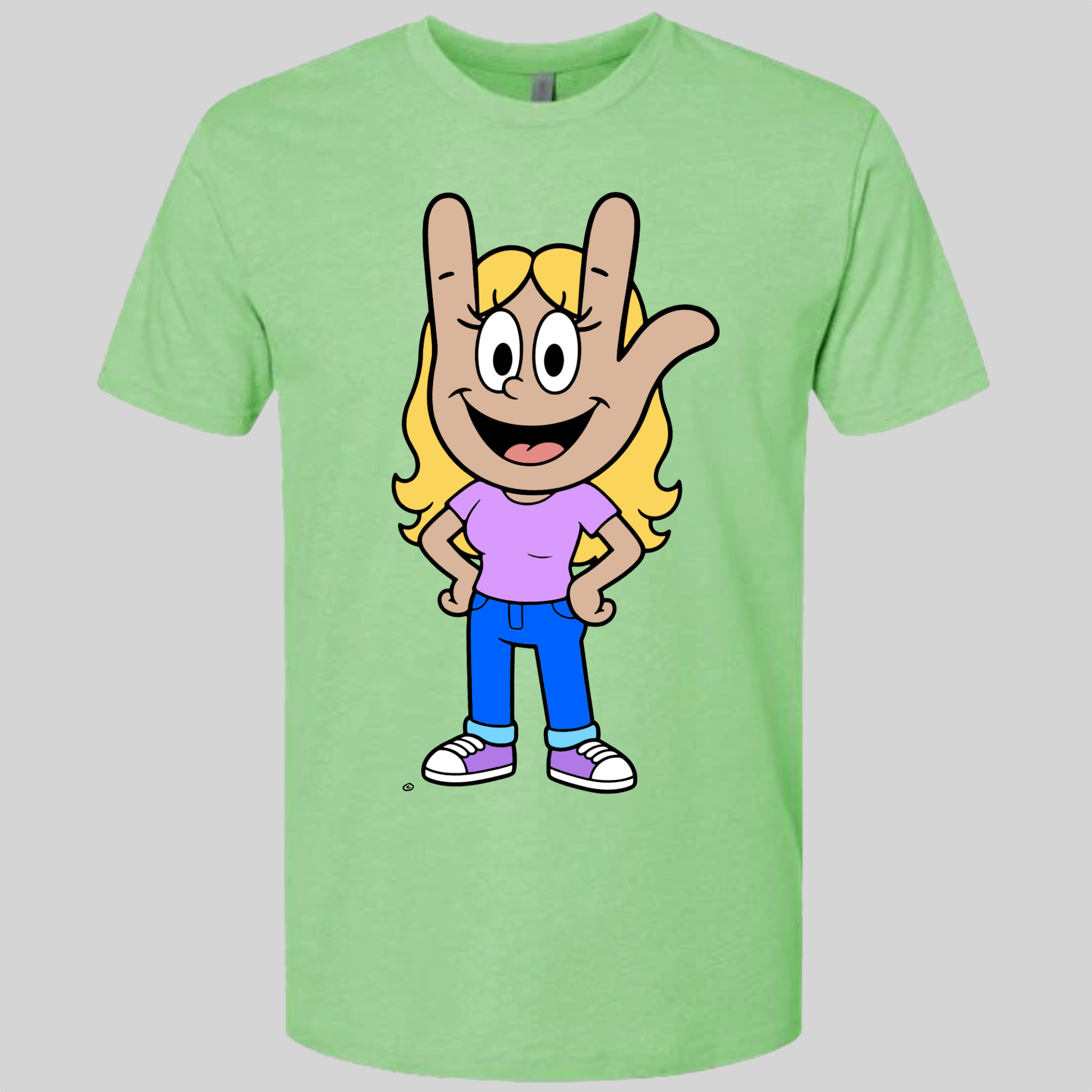 Aimee the ASL Character T-Shirt