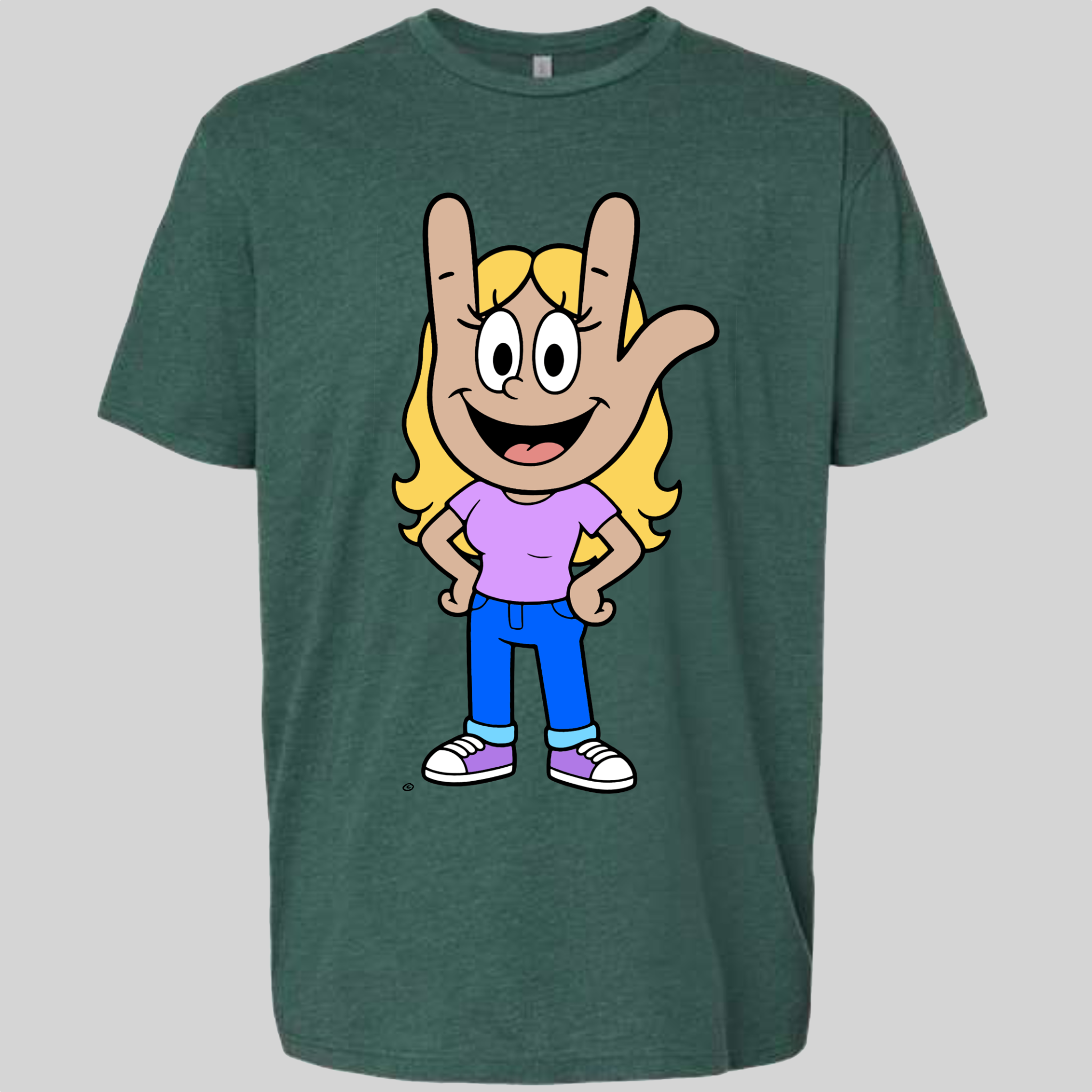 Aimee the ASL Character T-Shirt