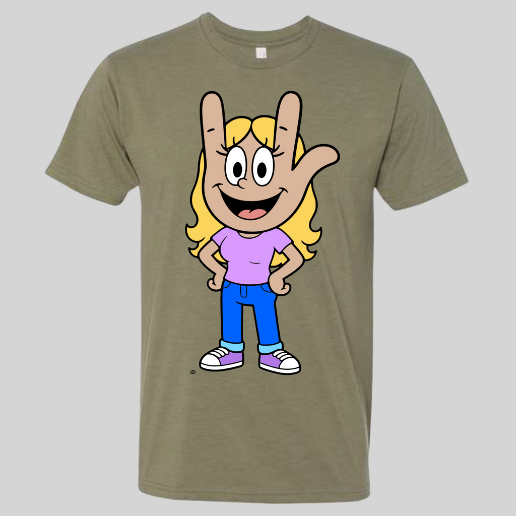 Aimee the ASL Character T-Shirt