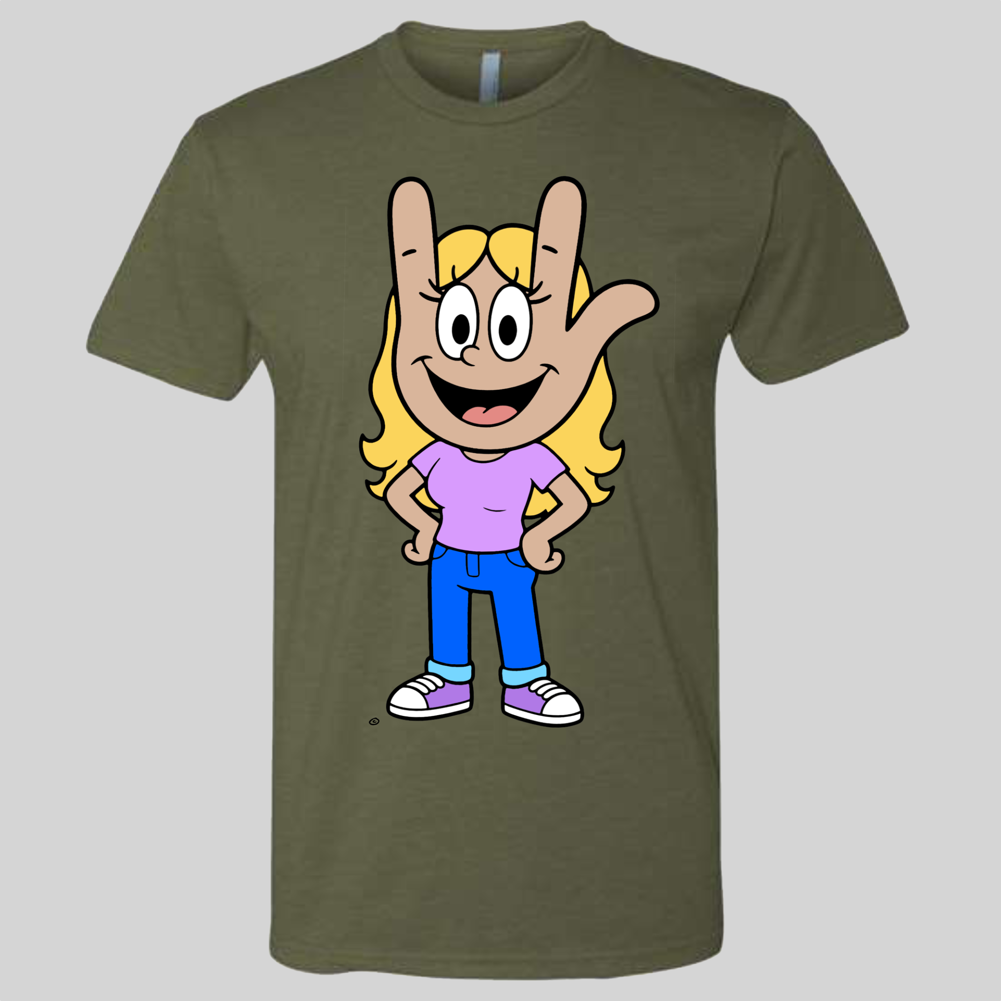 Aimee the ASL Character T-Shirt