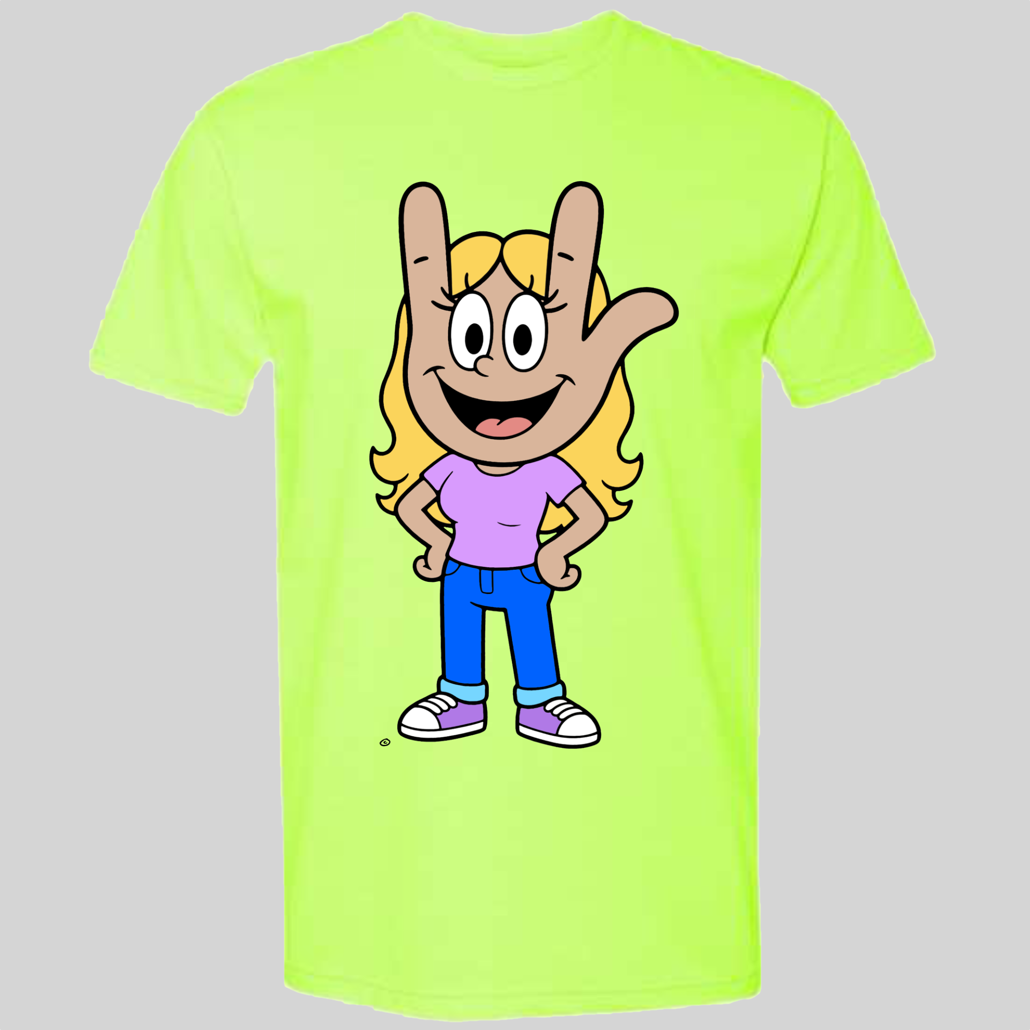 Aimee the ASL Character T-Shirt