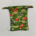 Drawstring bag with Koi design