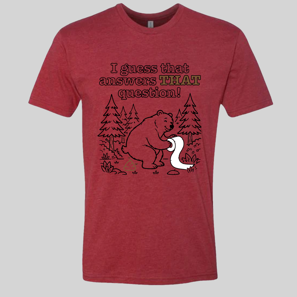 Does a Bear poop in the Woods? T-Shirt