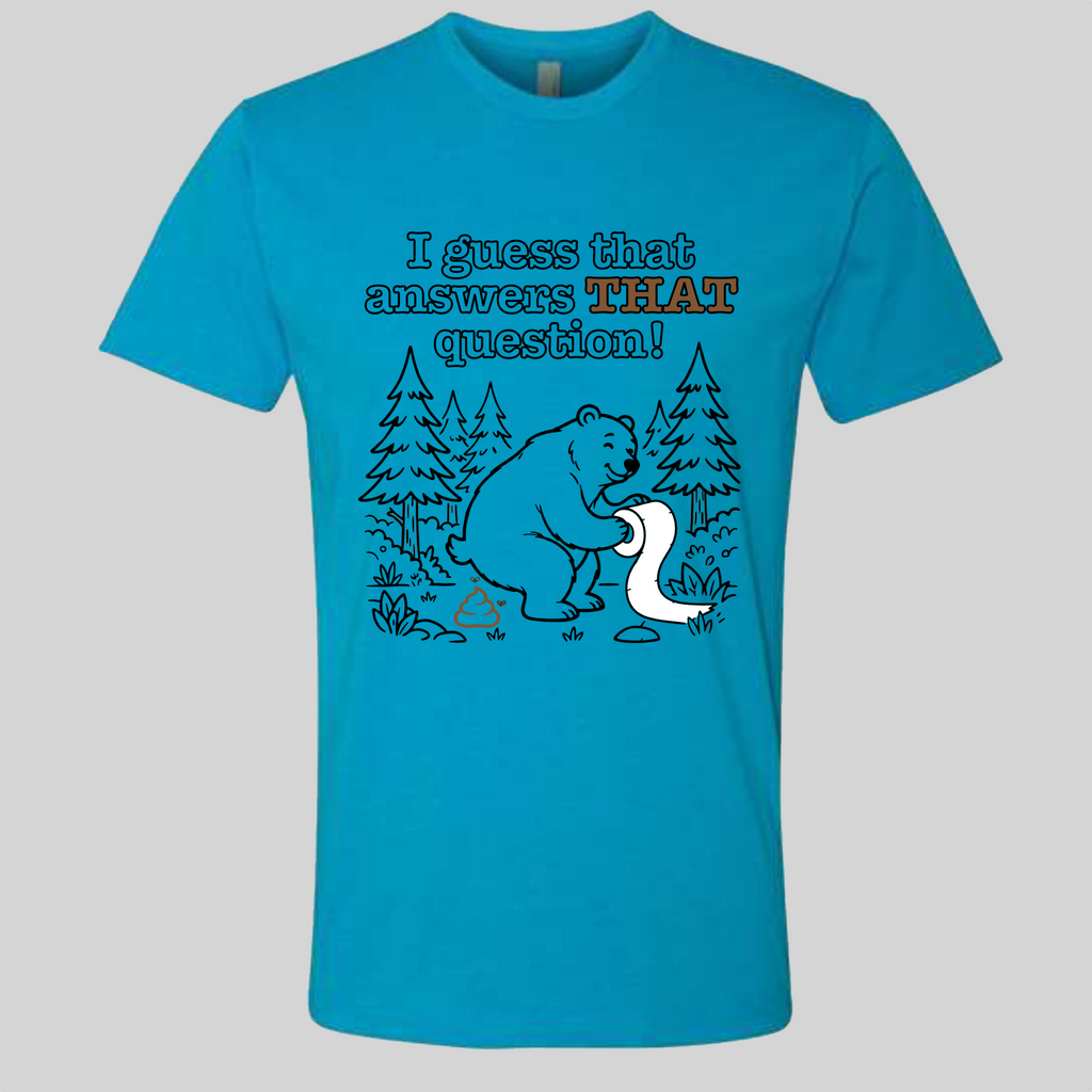 Does a Bear poop in the Woods? T-Shirt