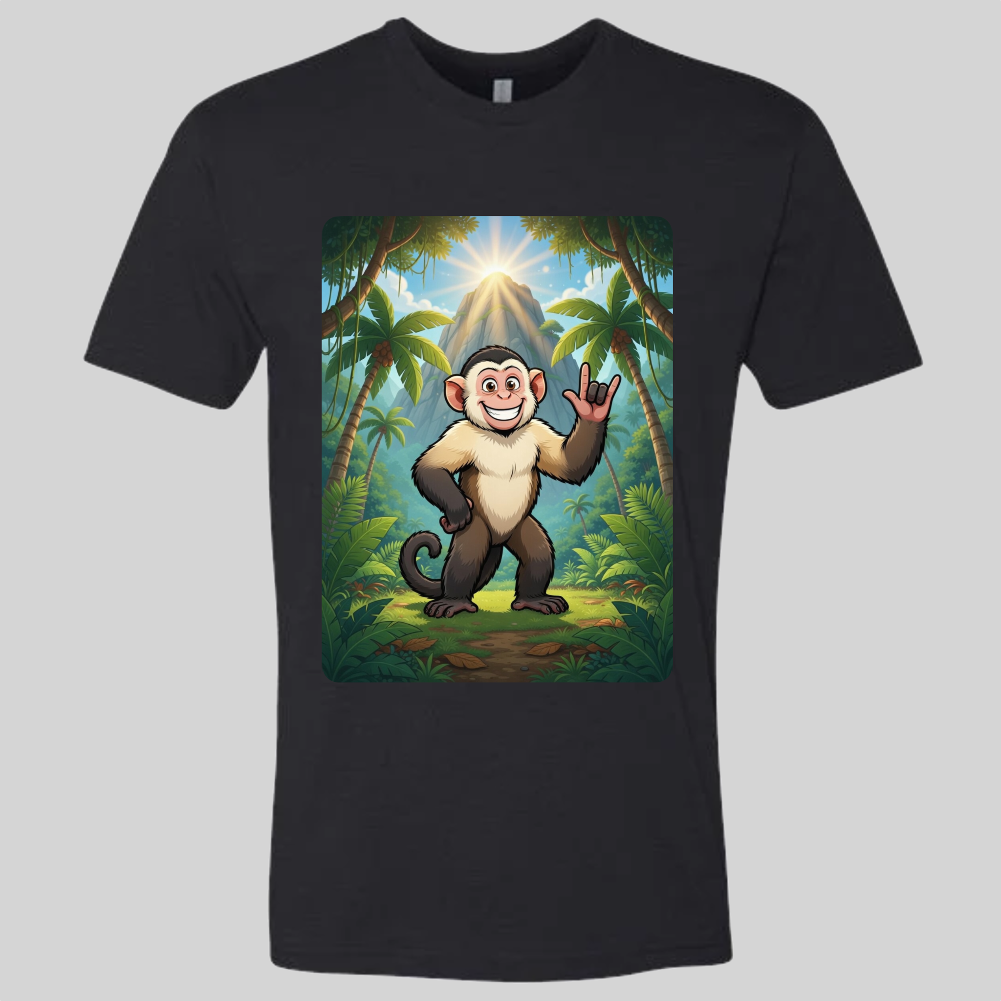ASL Capuchin Monkey T-Shirt