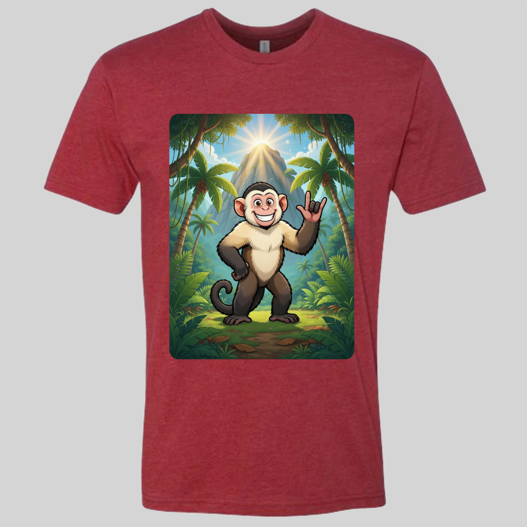 ASL Capuchin Monkey T-Shirt