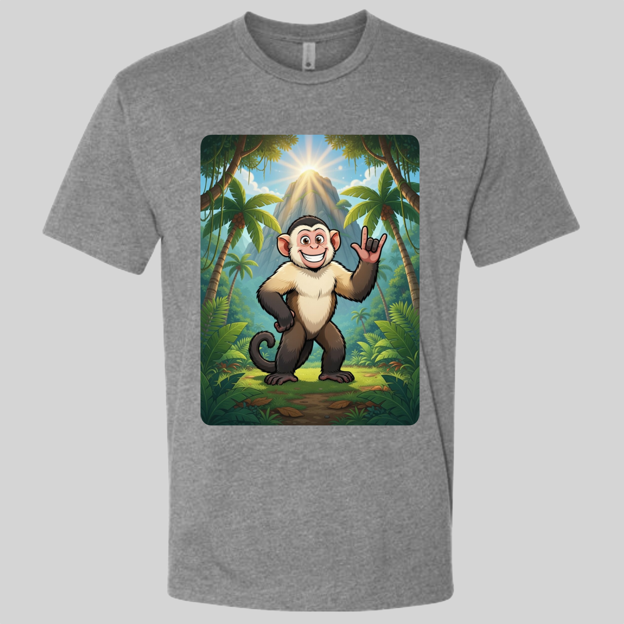 ASL Capuchin Monkey T-Shirt