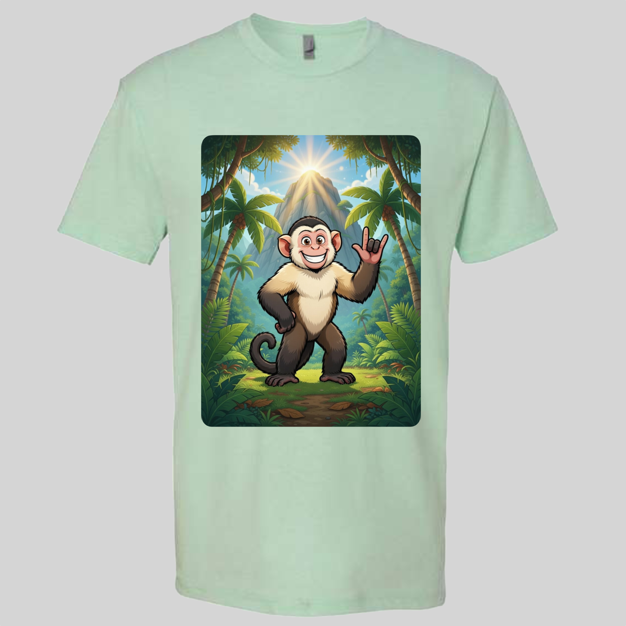 ASL Capuchin Monkey T-Shirt