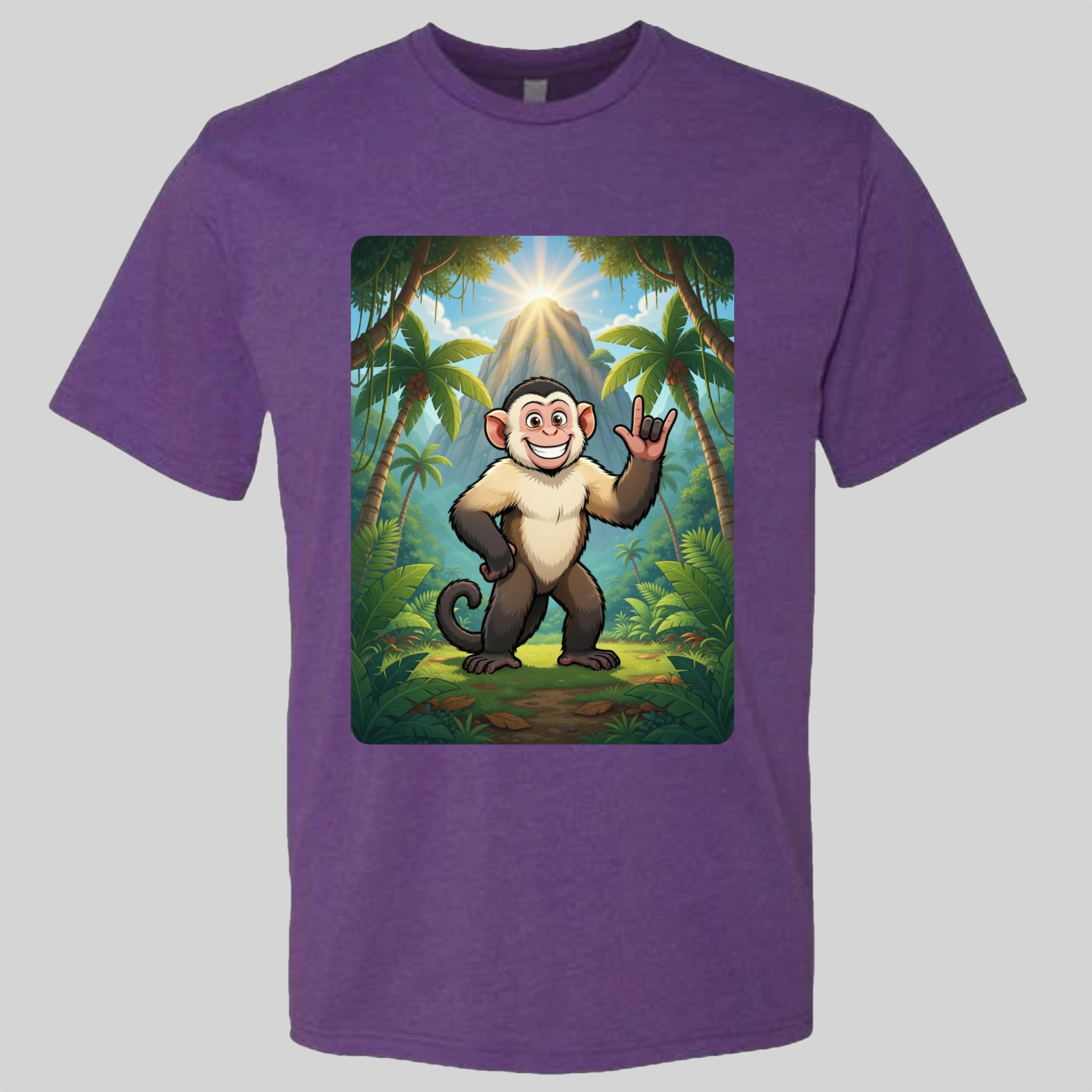 ASL Capuchin Monkey T-Shirt