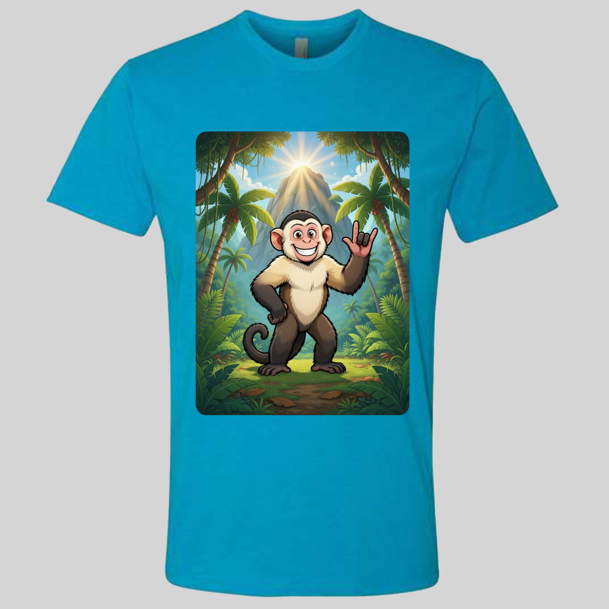 ASL Capuchin Monkey T-Shirt