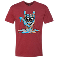 ASL Drip Face T-Shirt - Brown