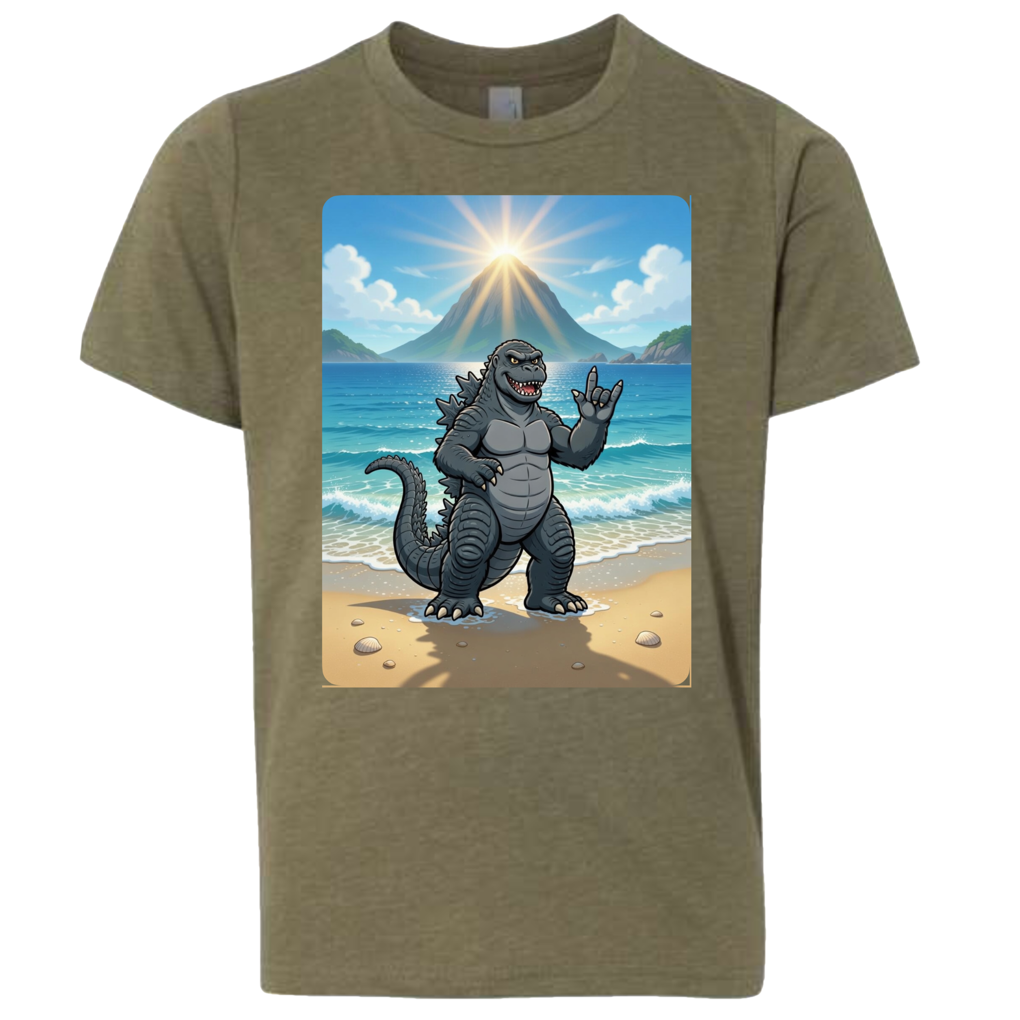 ASL Godzilla  T-Shirt (Kids Sizes)