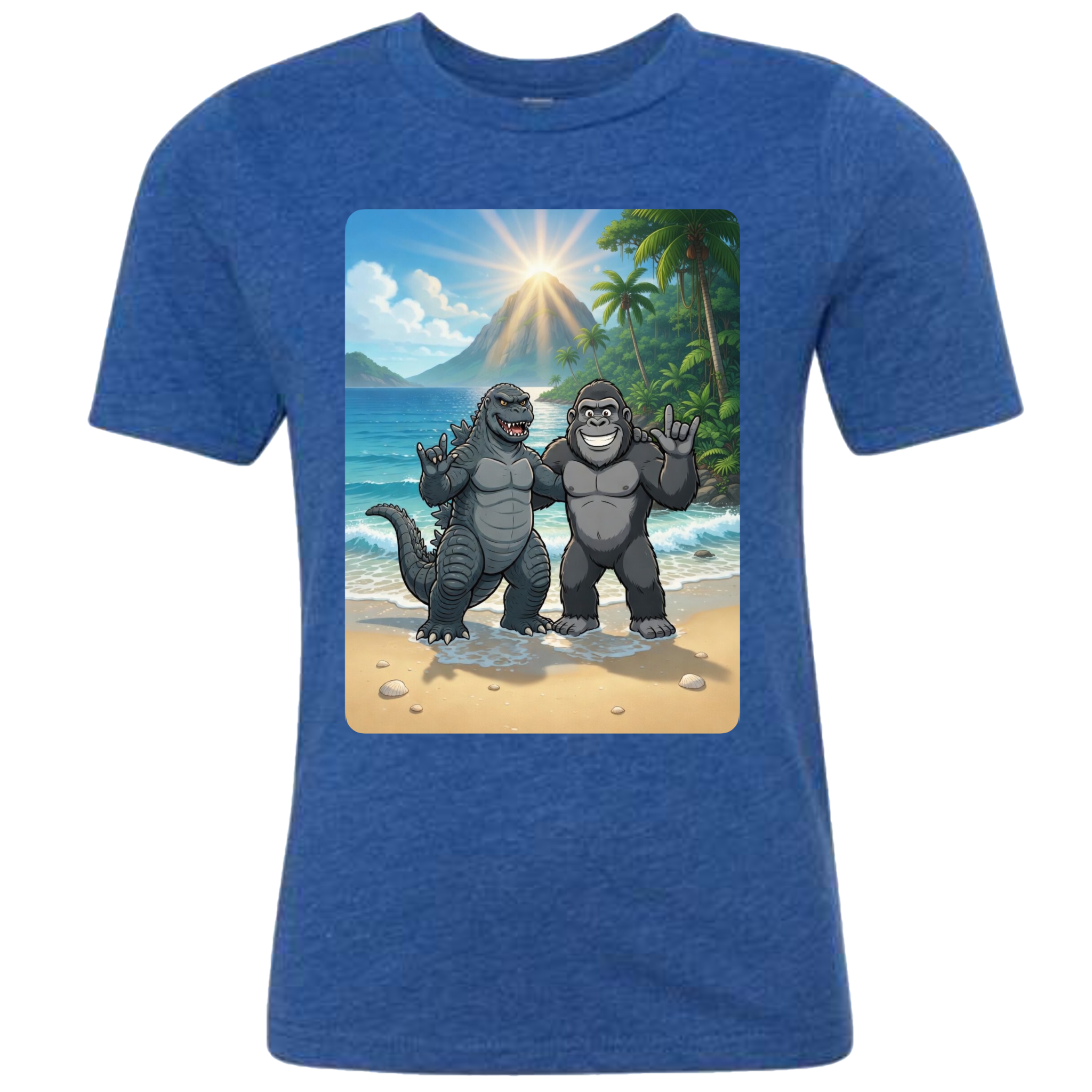 ASL Godzilla & King Kong  T-Shirt (Kids Sizes)