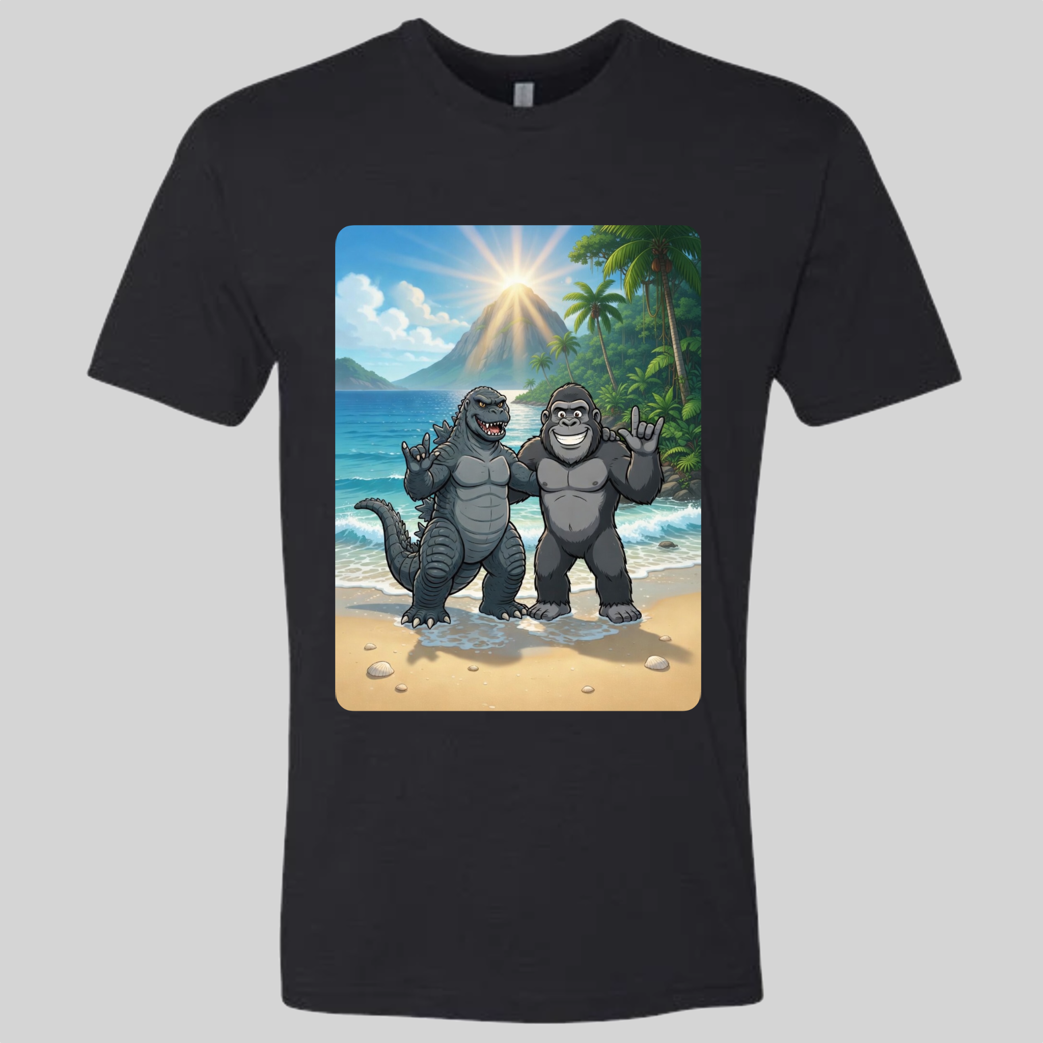 ASL Godzilla & King Kong T-Shirt