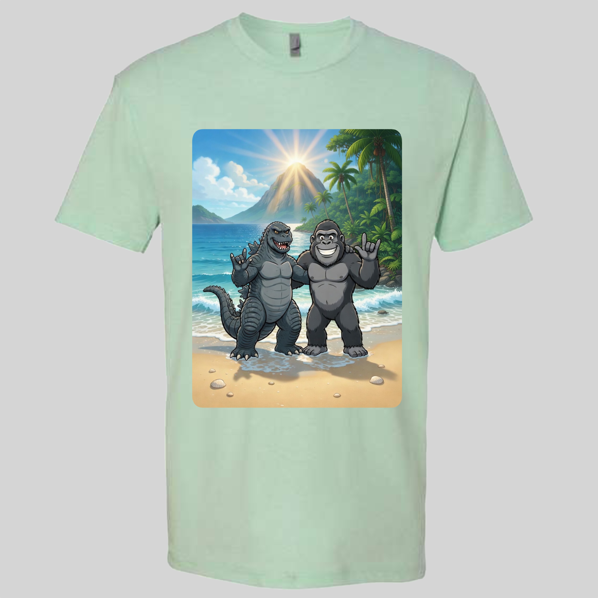 ASL Godzilla & King Kong T-Shirt