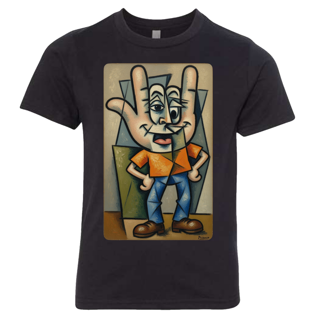 ASL Jimmy Picasso  T-Shirt (Kids Sizes)