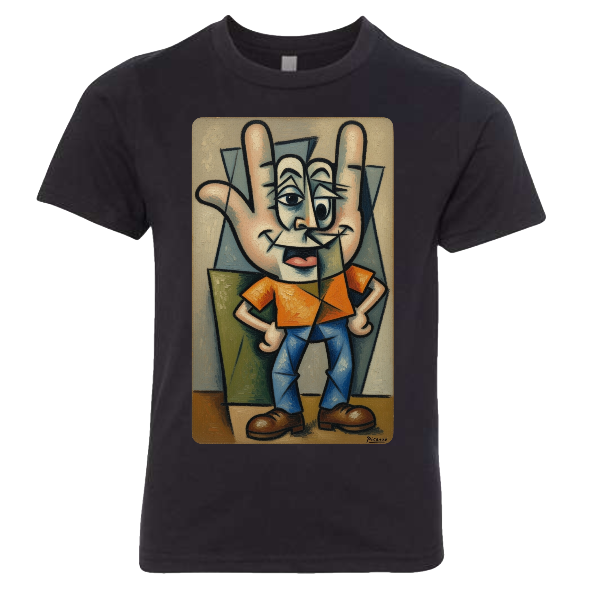 ASL Jimmy Picasso  T-Shirt (Kids Sizes)