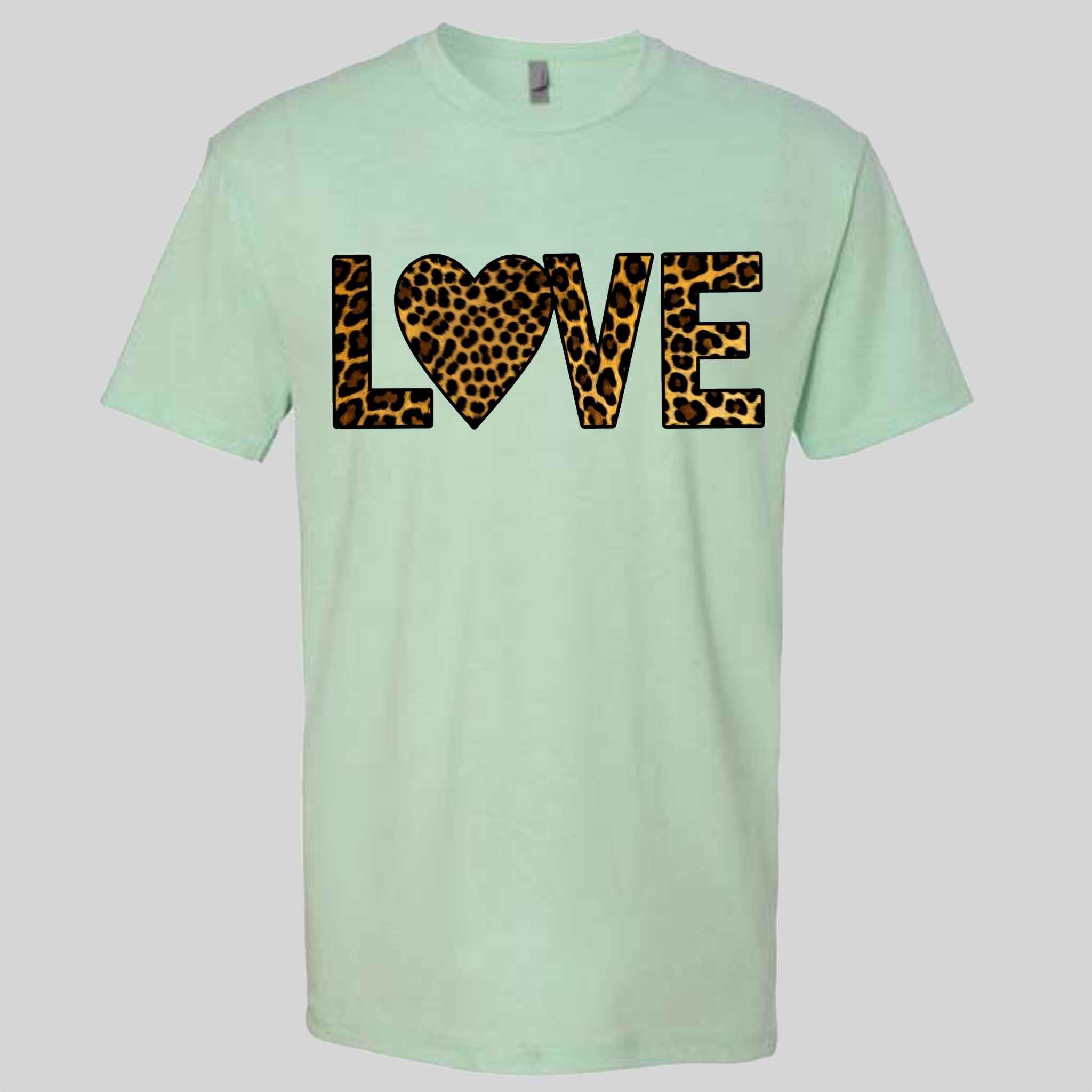 LOVE - Leopard T-Shirt