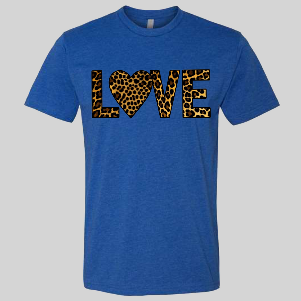 LOVE - Leopard T-Shirt
