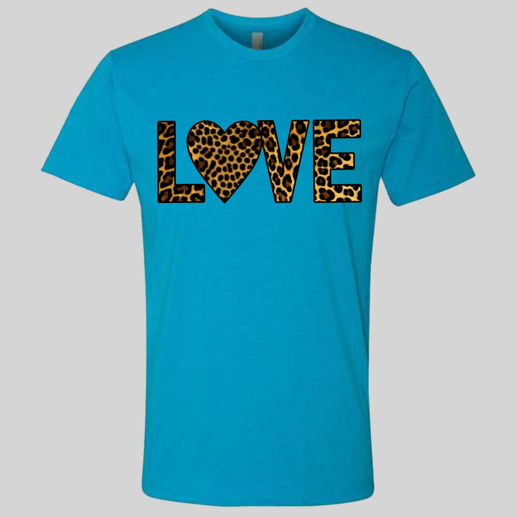 LOVE - Leopard T-Shirt