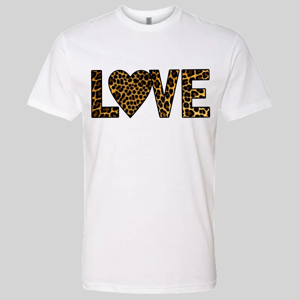 LOVE - Leopard T-Shirt