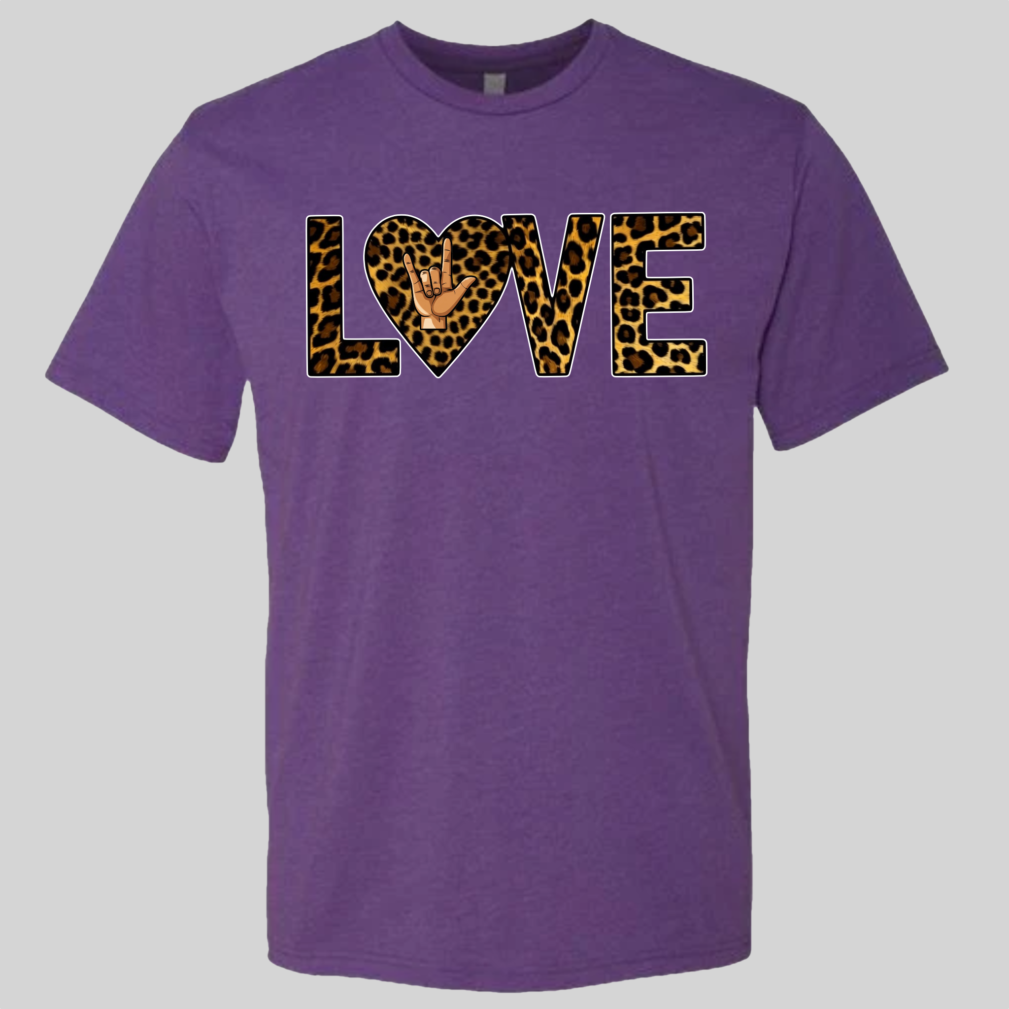 LOVE - Leopard T-Shirt