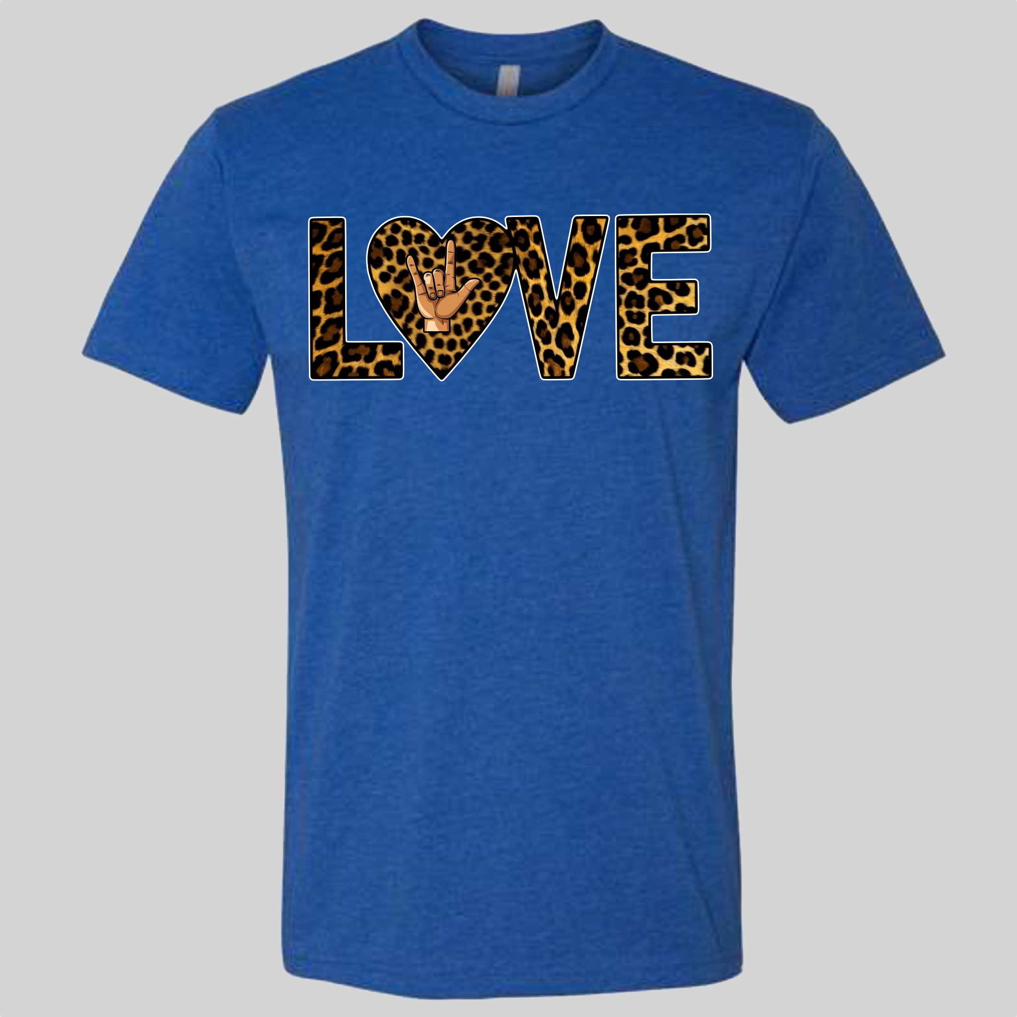 LOVE - Leopard T-Shirt