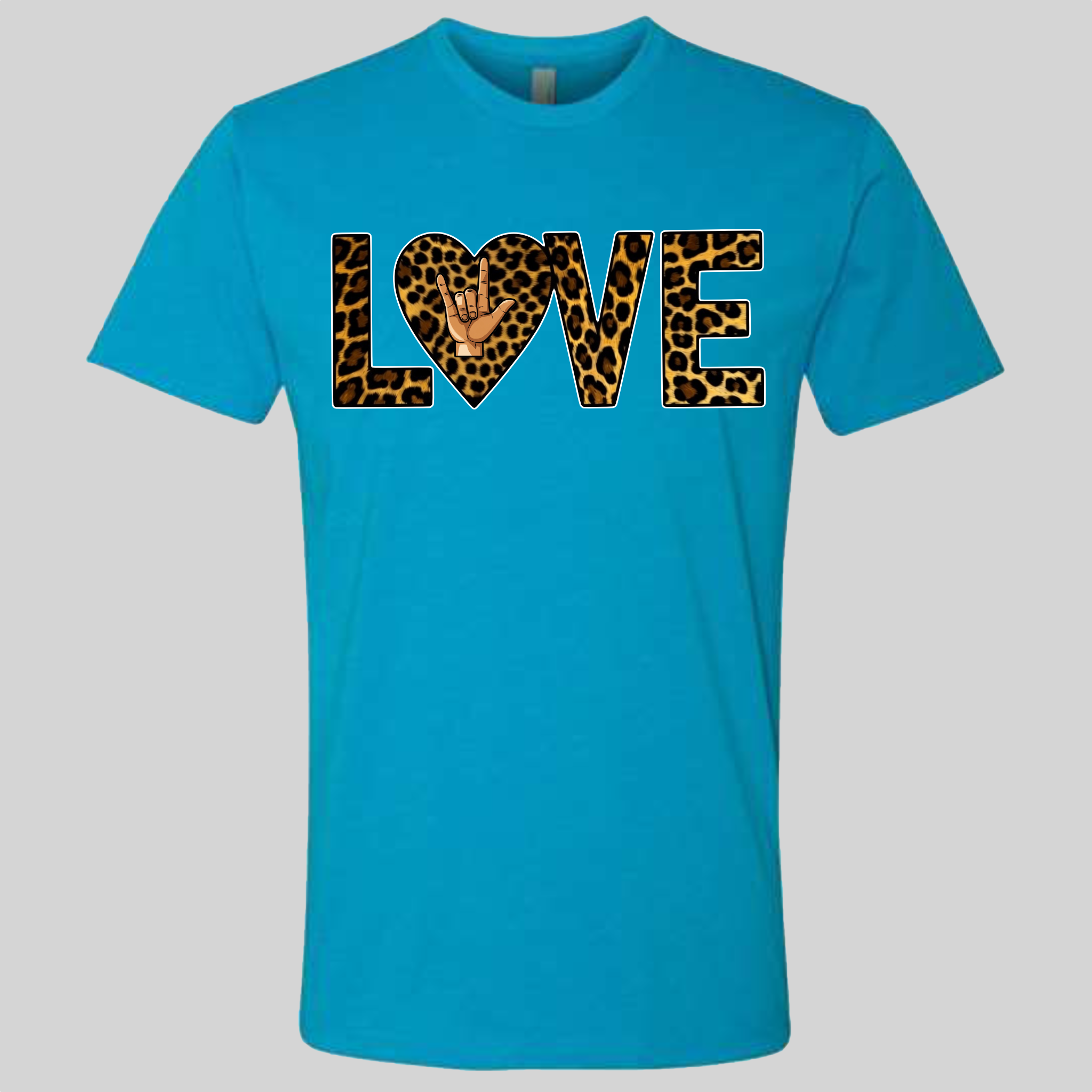 LOVE - Leopard T-Shirt