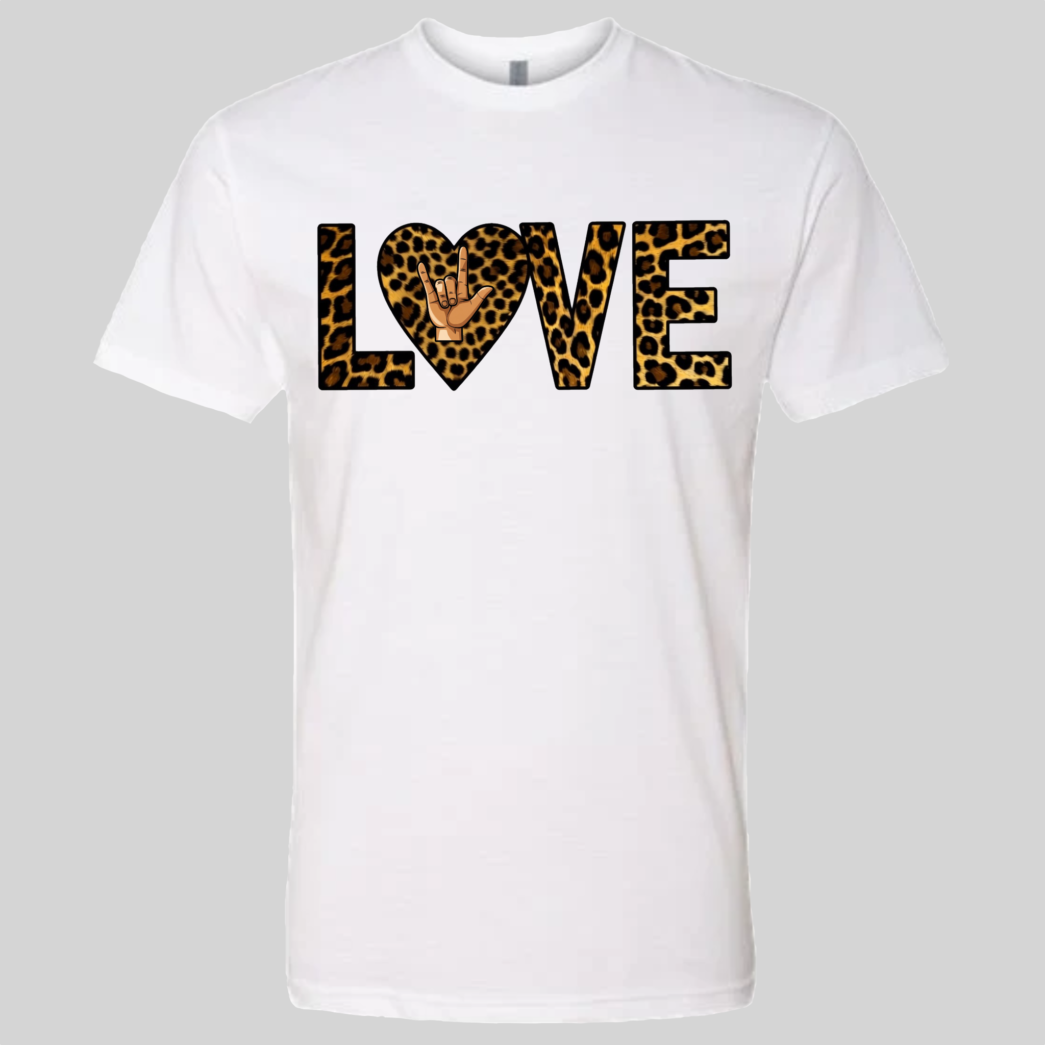 LOVE - Leopard T-Shirt