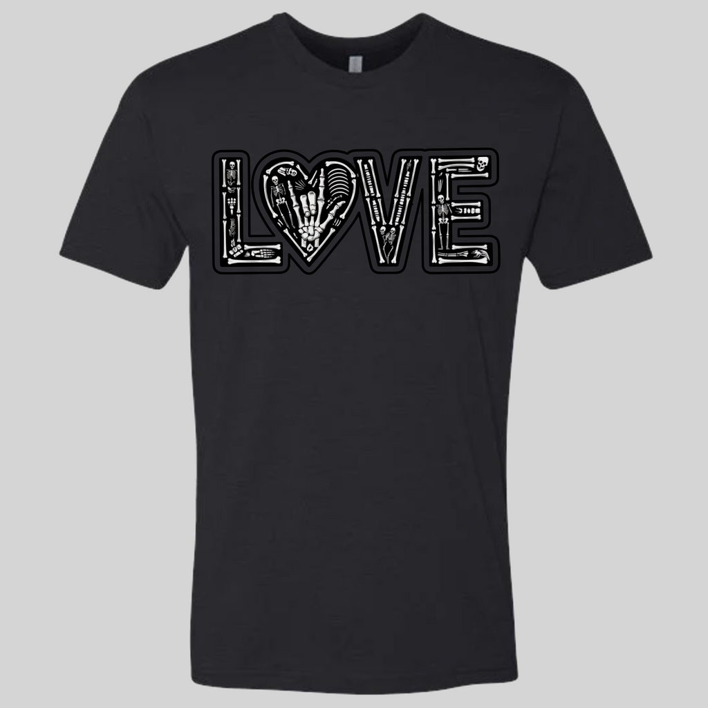 LOVE - Skeleton T-Shirt