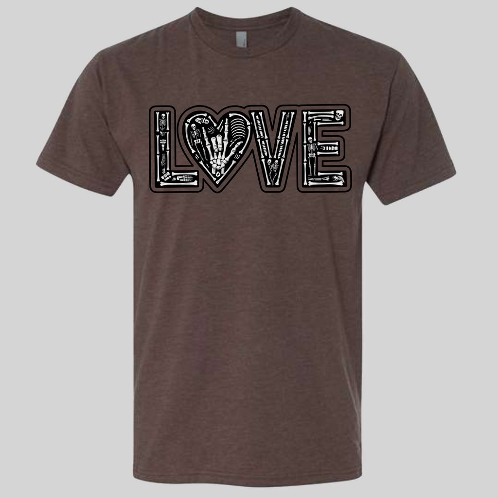 LOVE - Skeleton T-Shirt