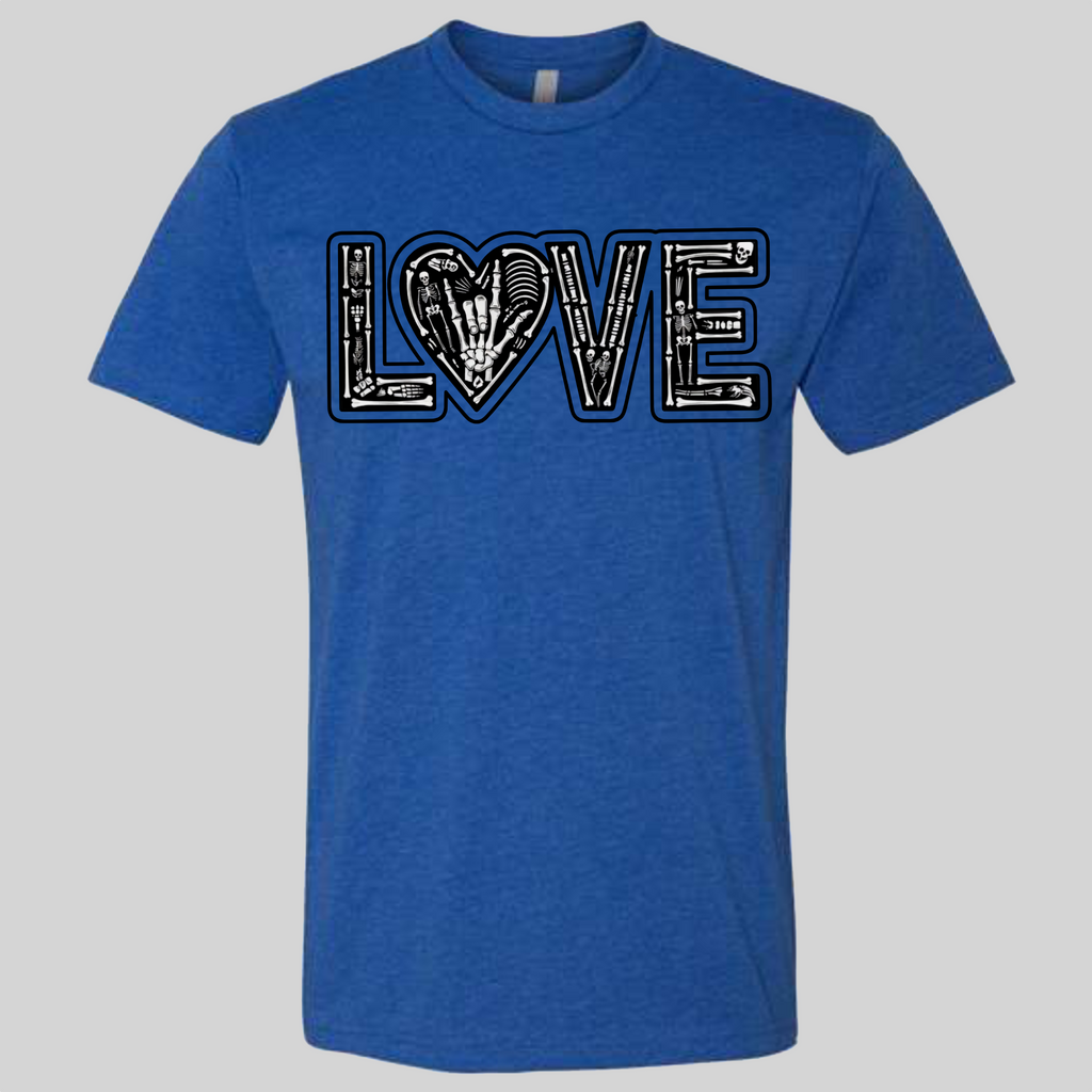 LOVE - Skeleton T-Shirt