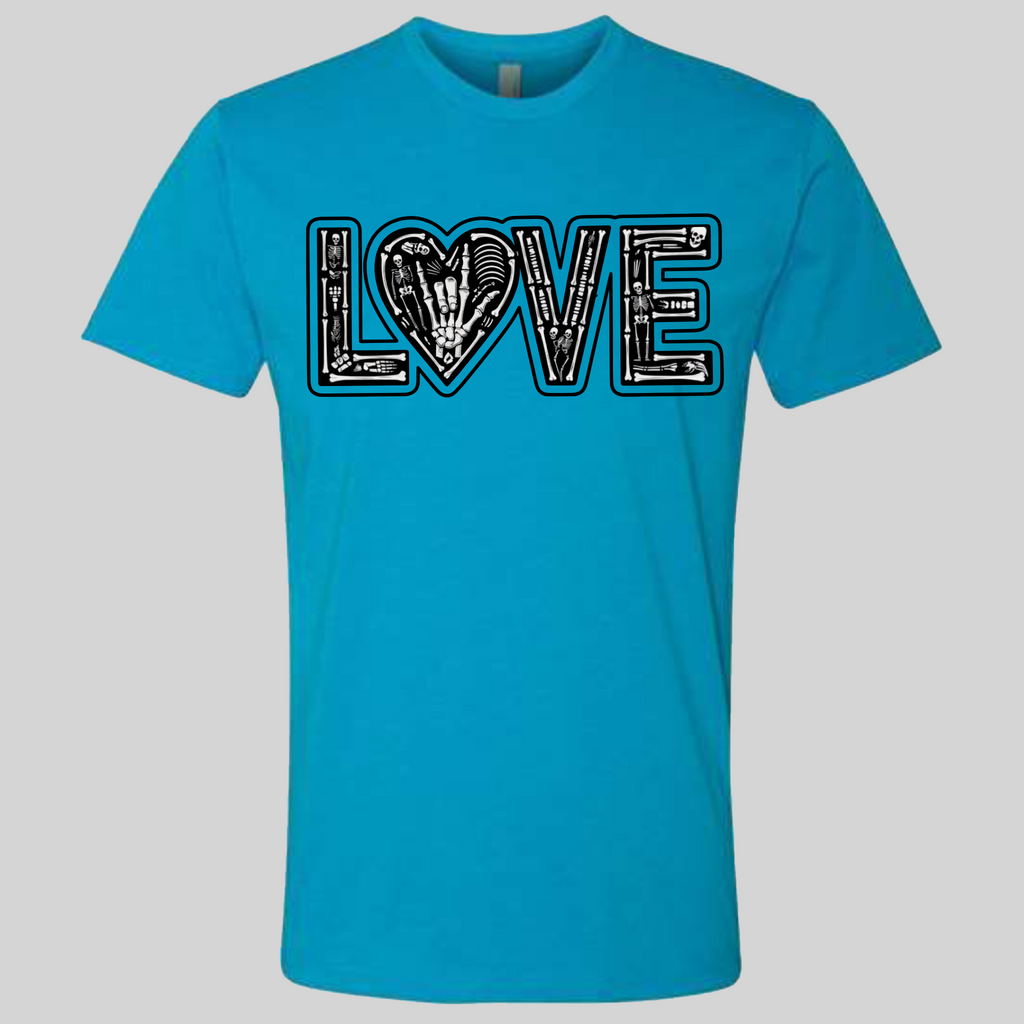 LOVE - Skeleton T-Shirt