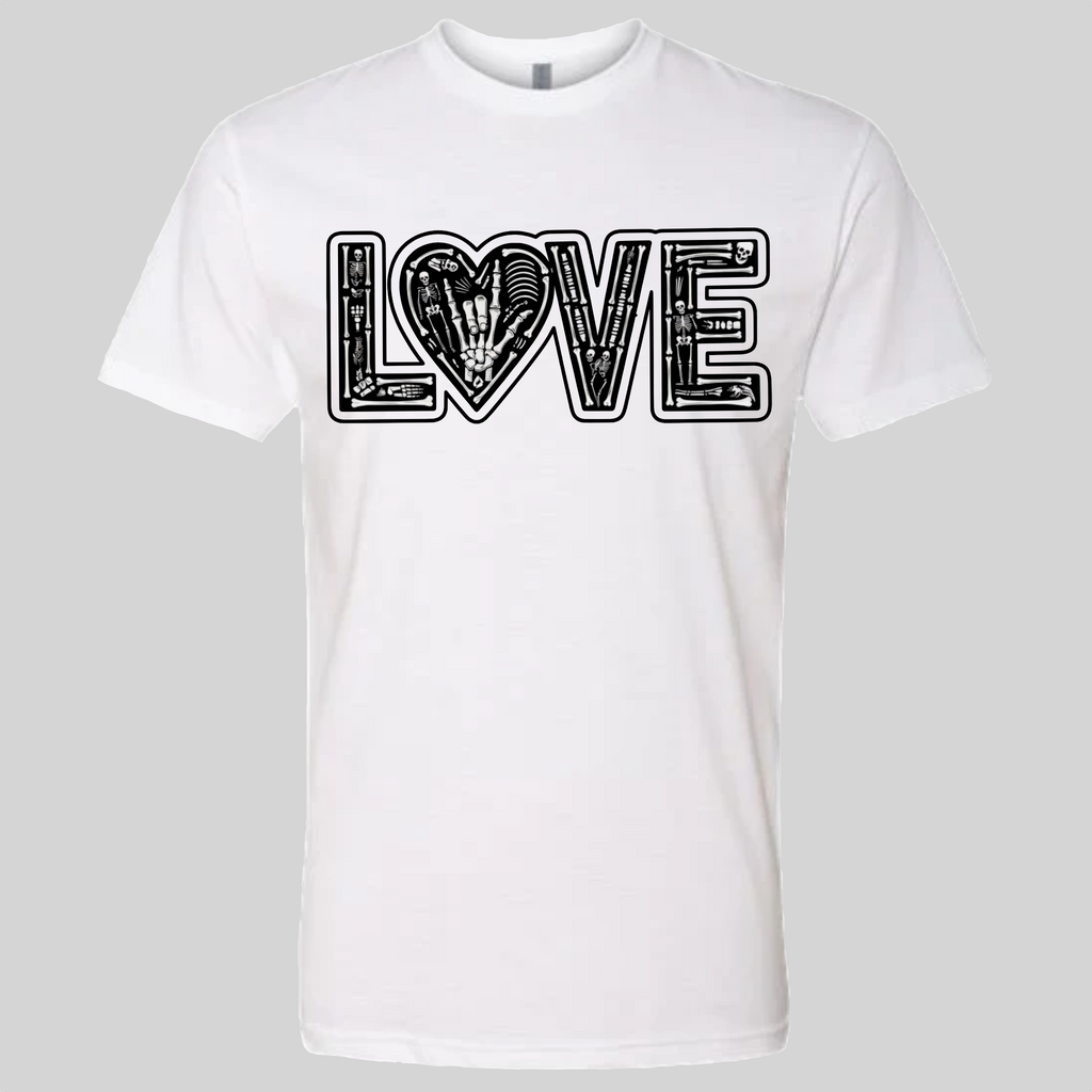 LOVE - Skeleton T-Shirt