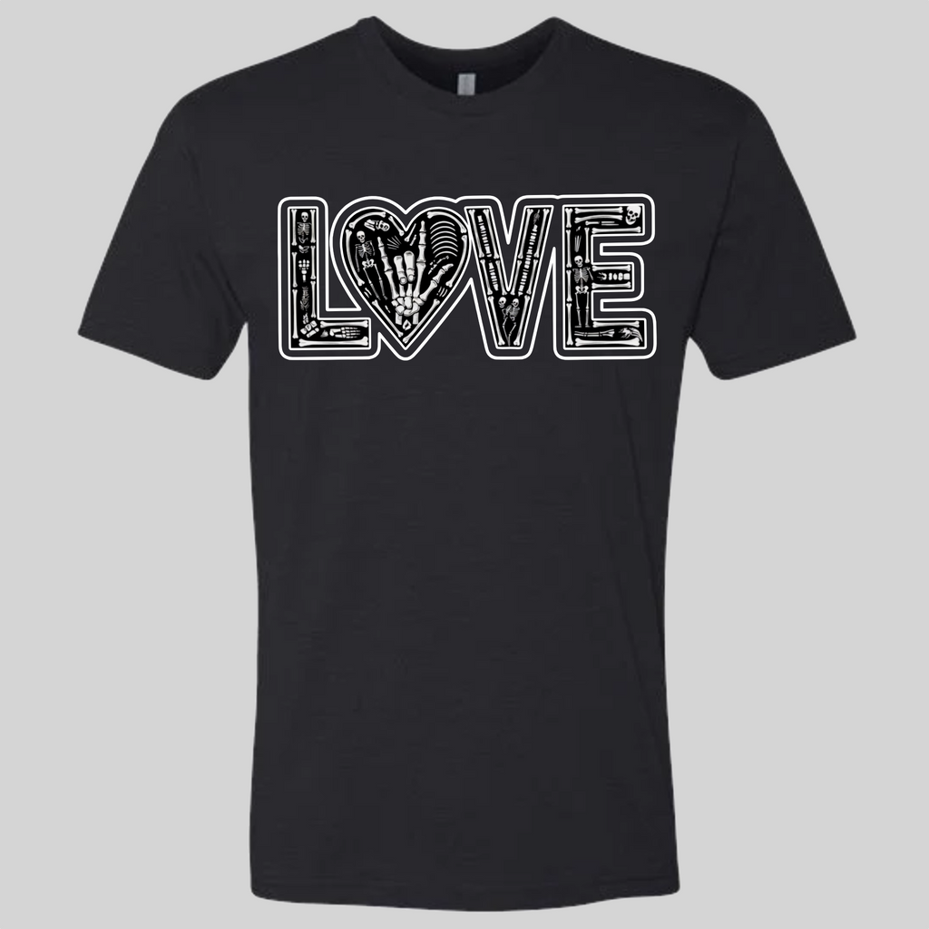 LOVE - Skeleton T-Shirt