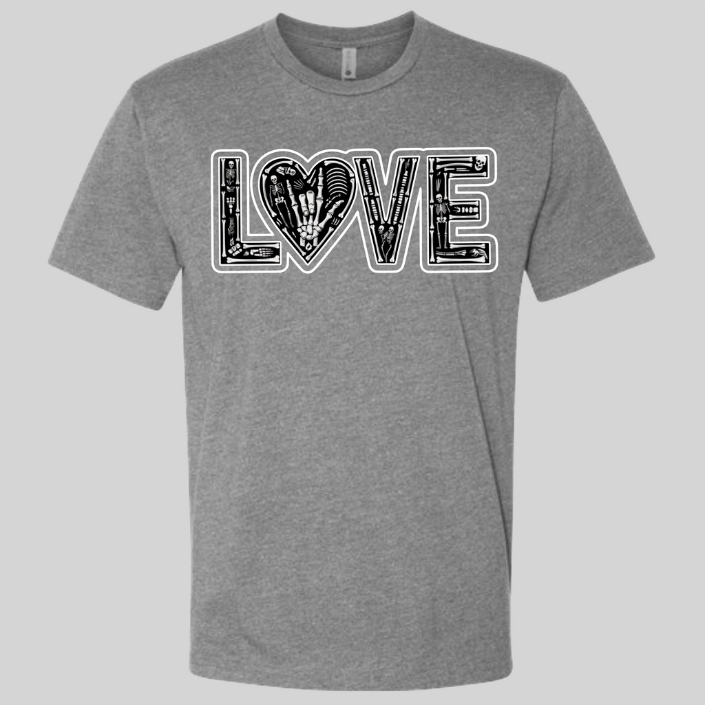 LOVE - Skeleton T-Shirt