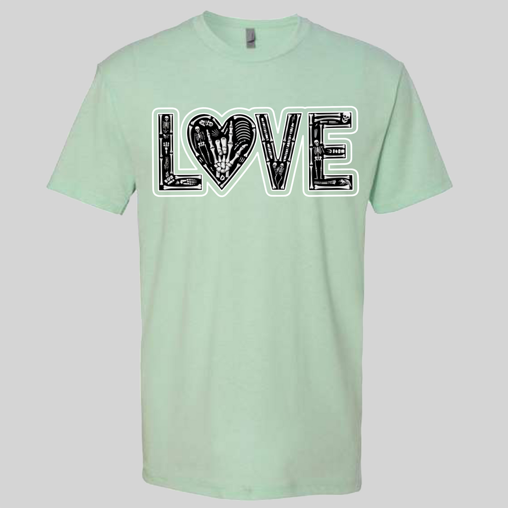 LOVE - Skeleton T-Shirt
