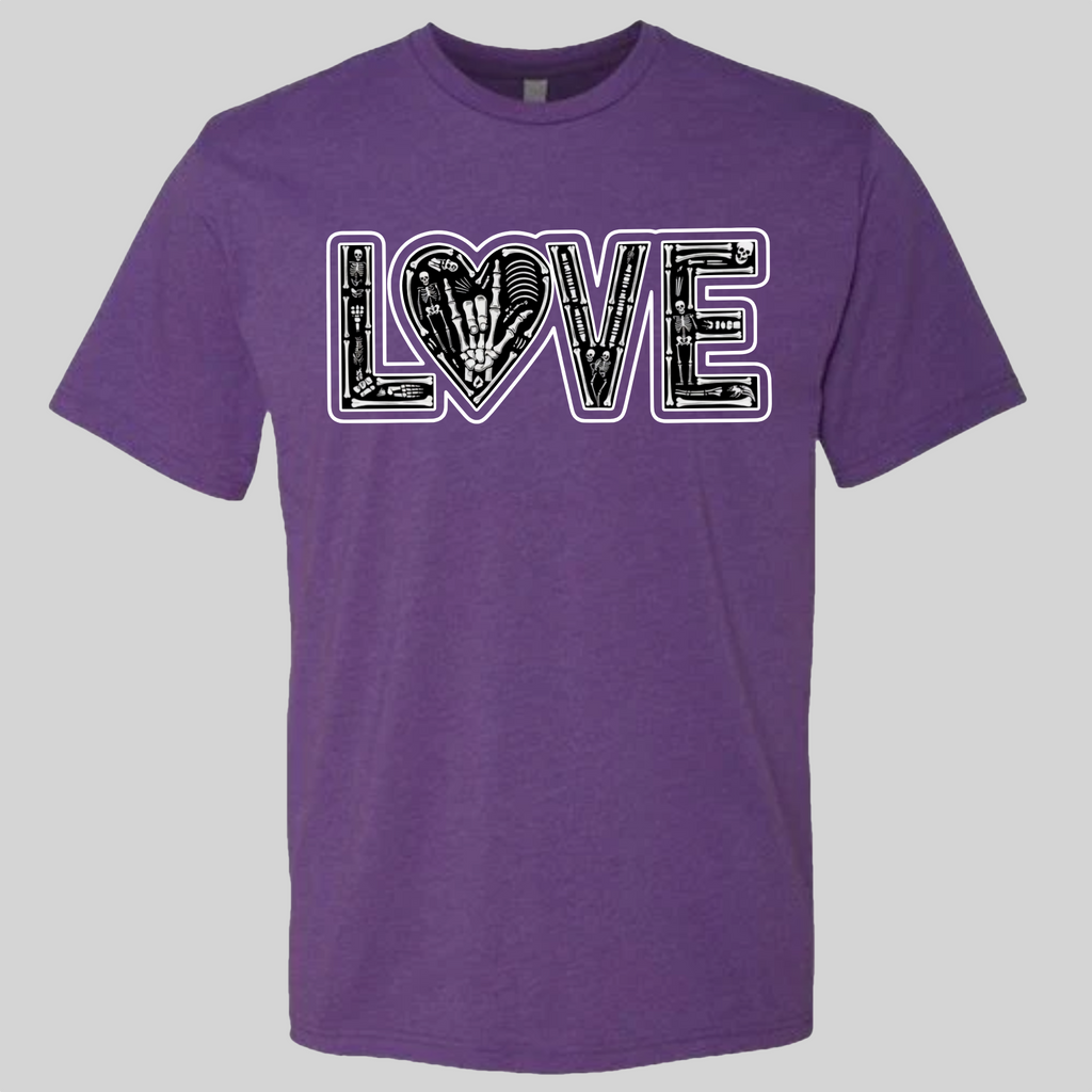 LOVE - Skeleton T-Shirt