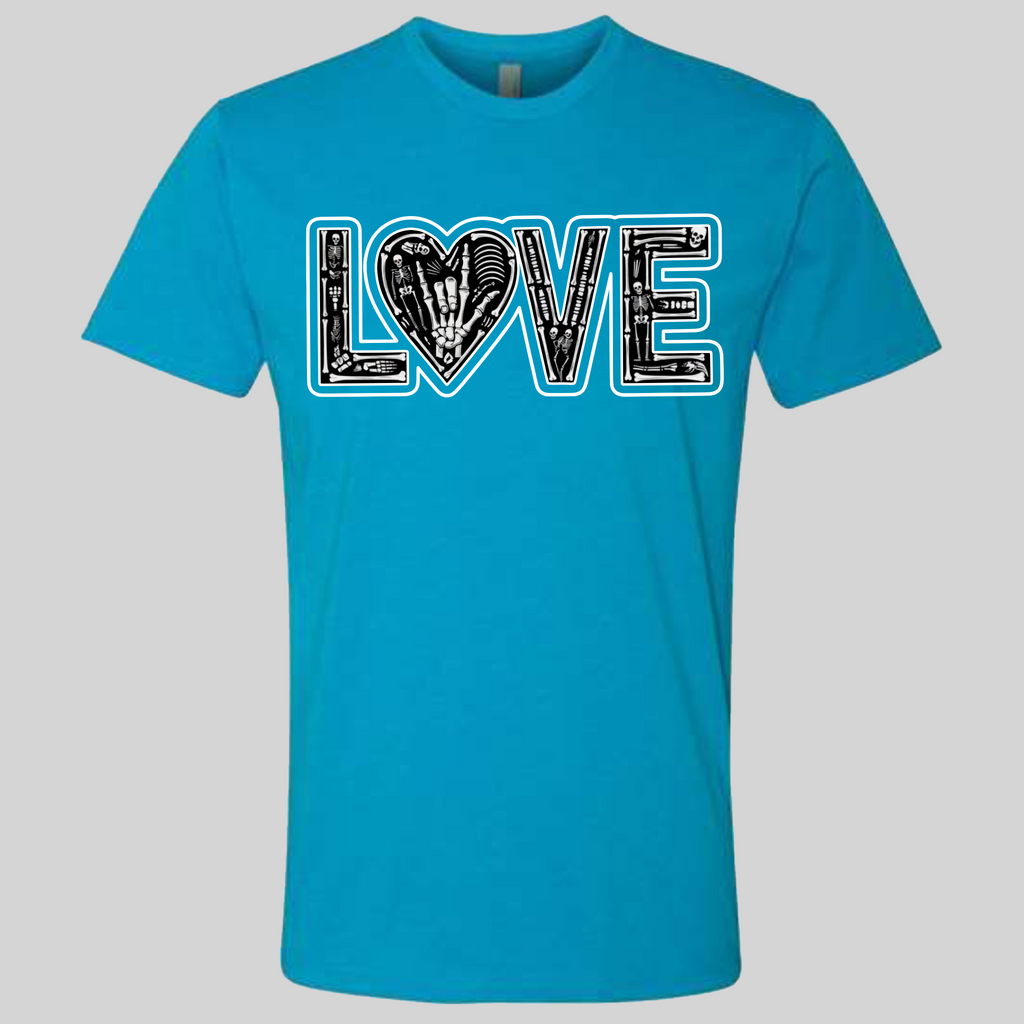 LOVE - Skeleton T-Shirt