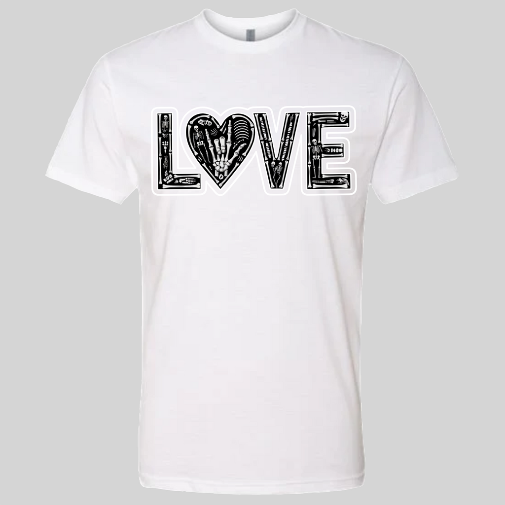 LOVE - Skeleton T-Shirt