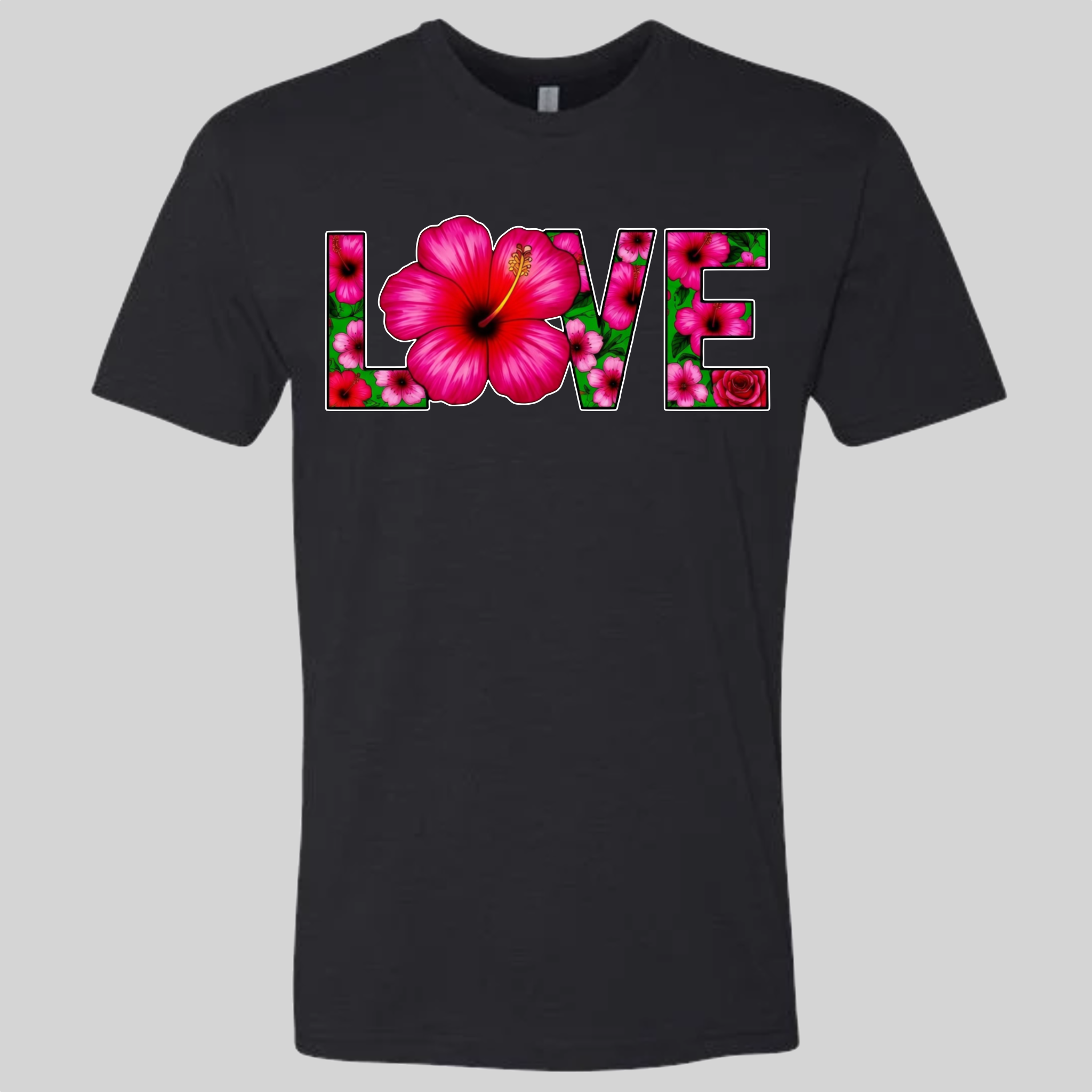 LOVE - Hibiscus T-Shirt
