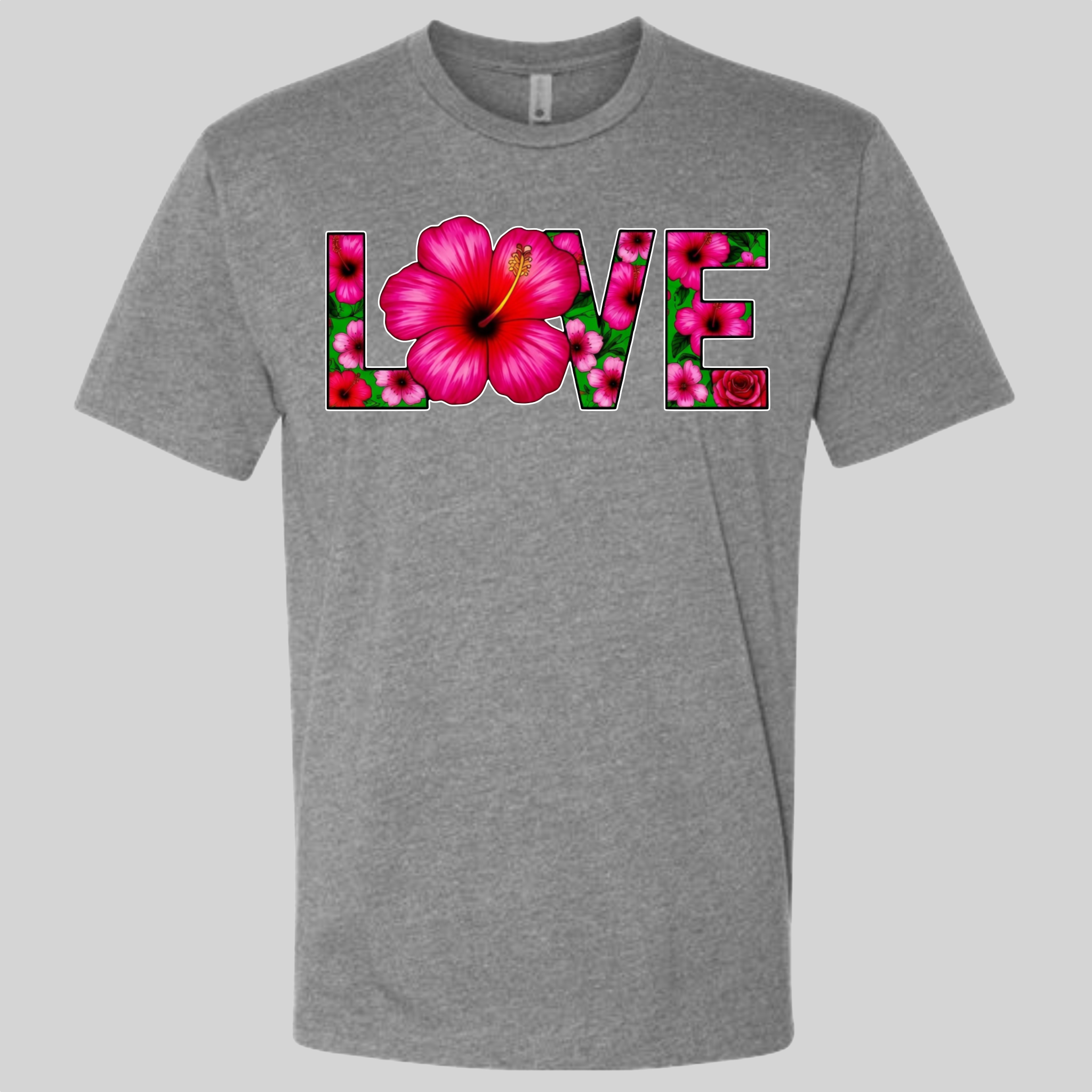 LOVE - Hibiscus T-Shirt