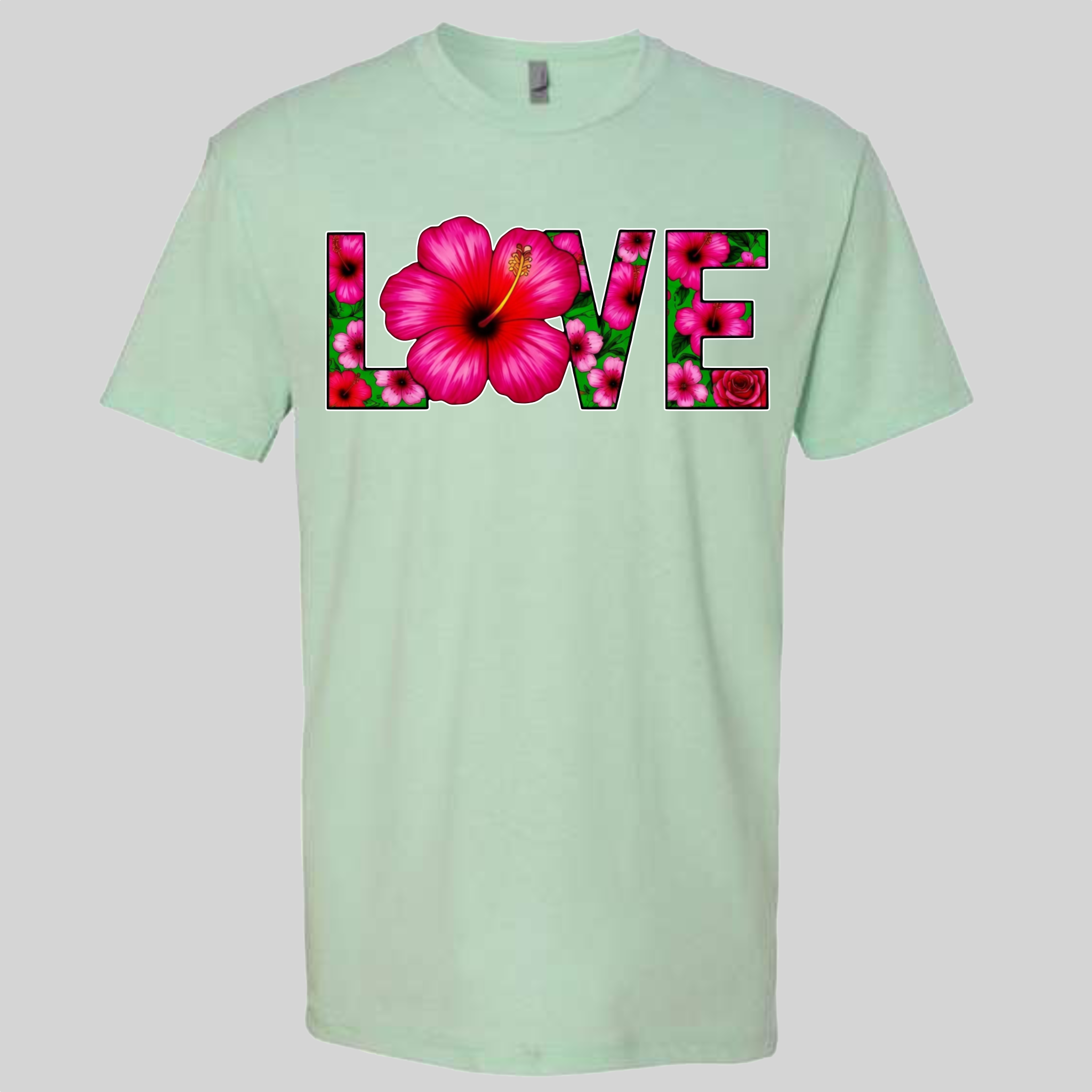 LOVE - Hibiscus T-Shirt