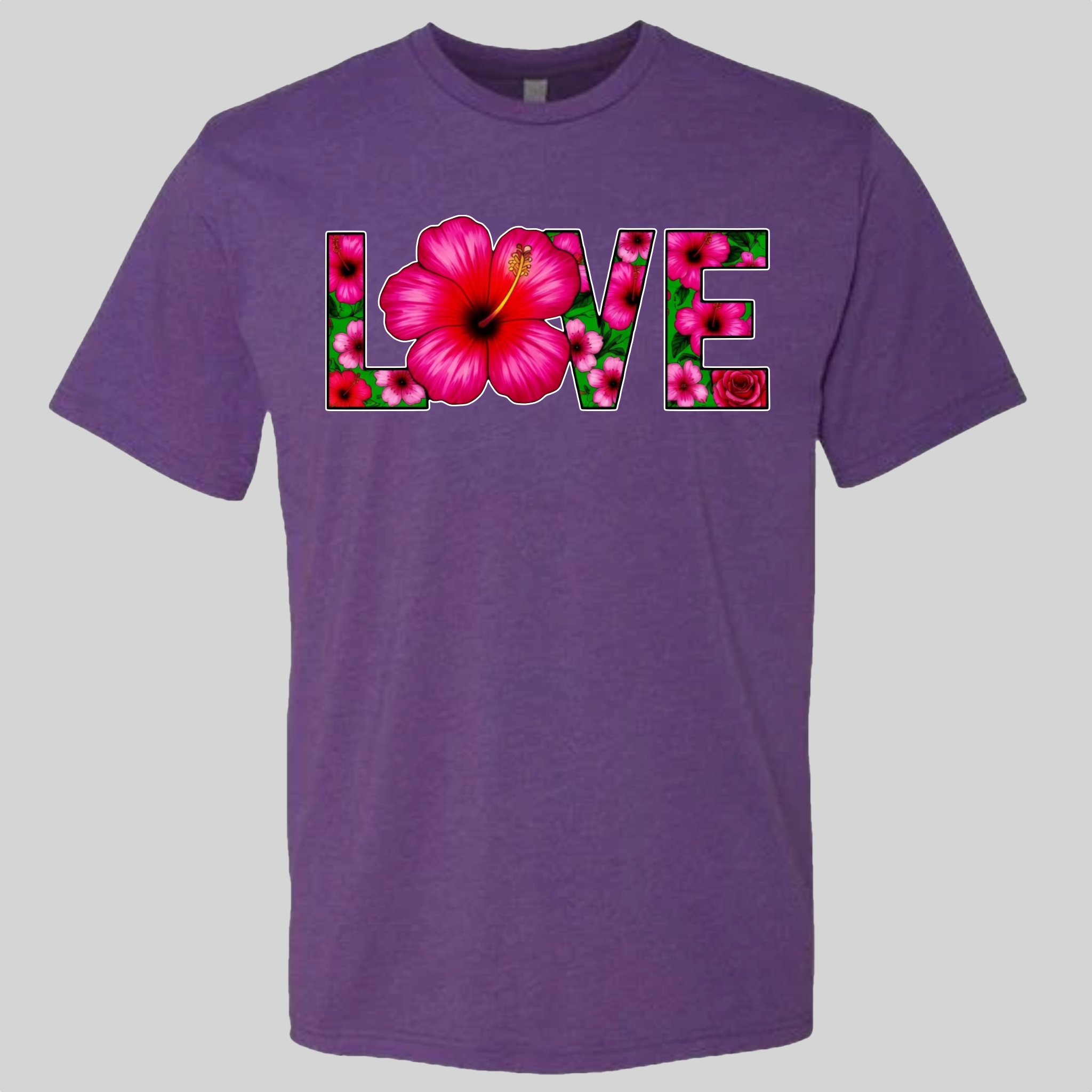 LOVE - Hibiscus T-Shirt