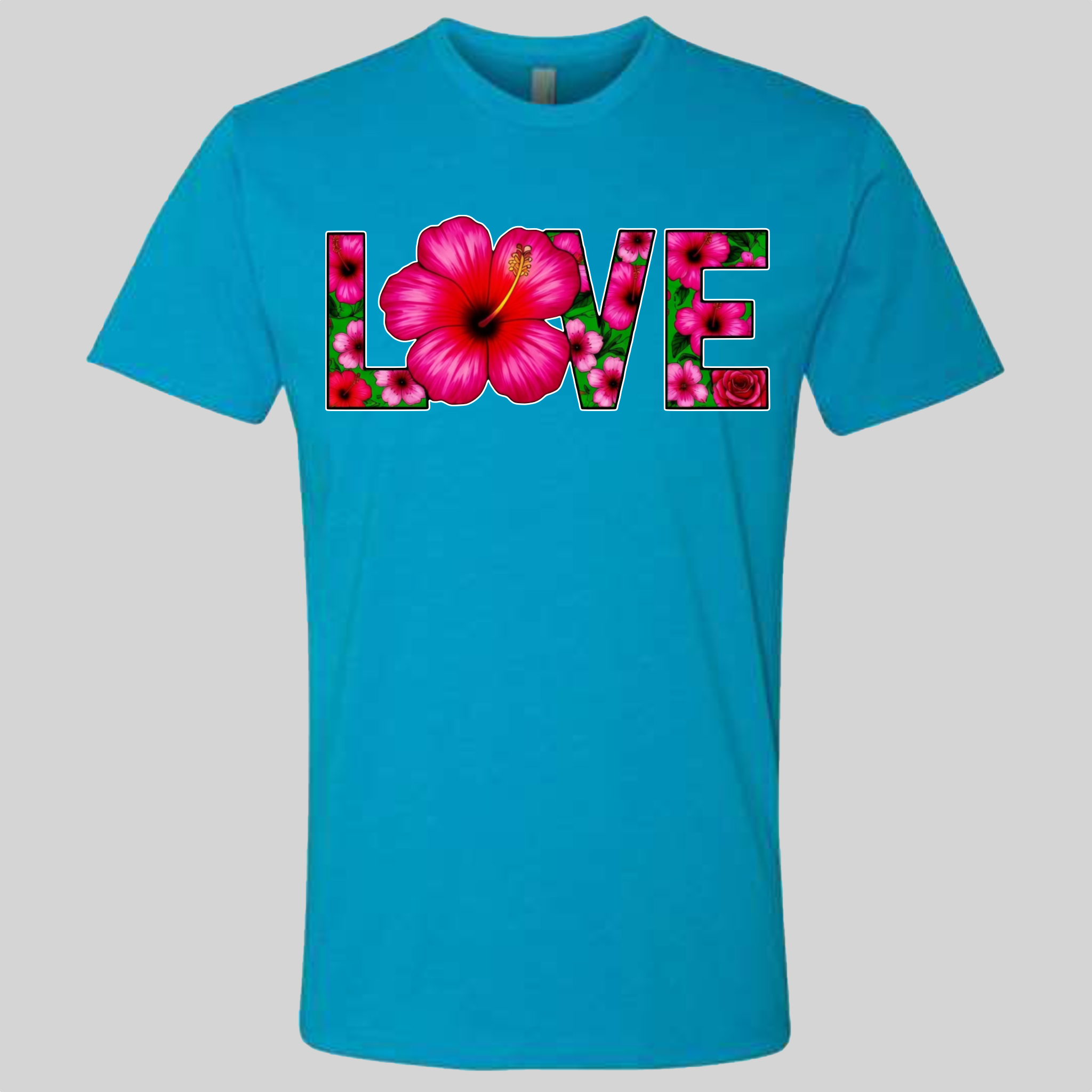 LOVE - Hibiscus T-Shirt