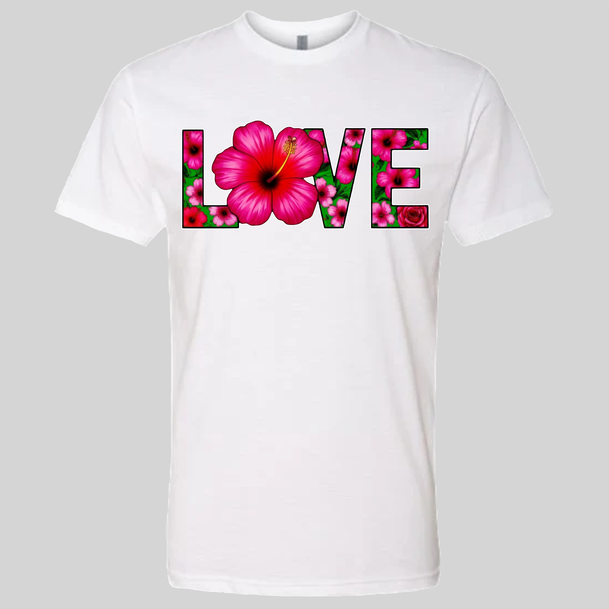 LOVE - Hibiscus T-Shirt