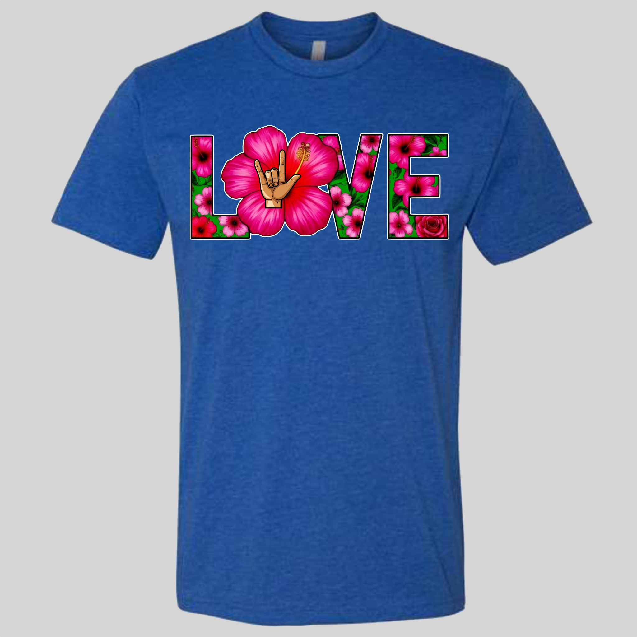LOVE - Hibiscus T-Shirt