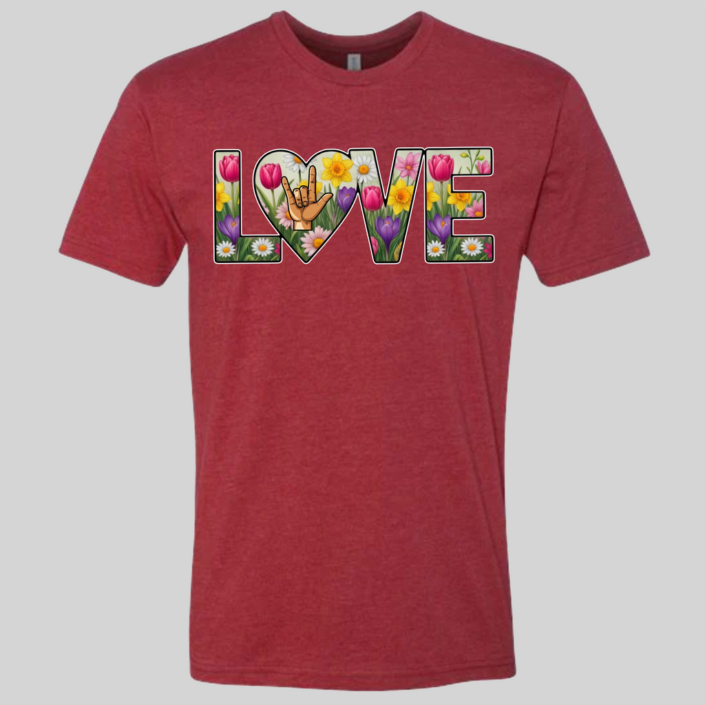LOVE - Tulips T-Shirt