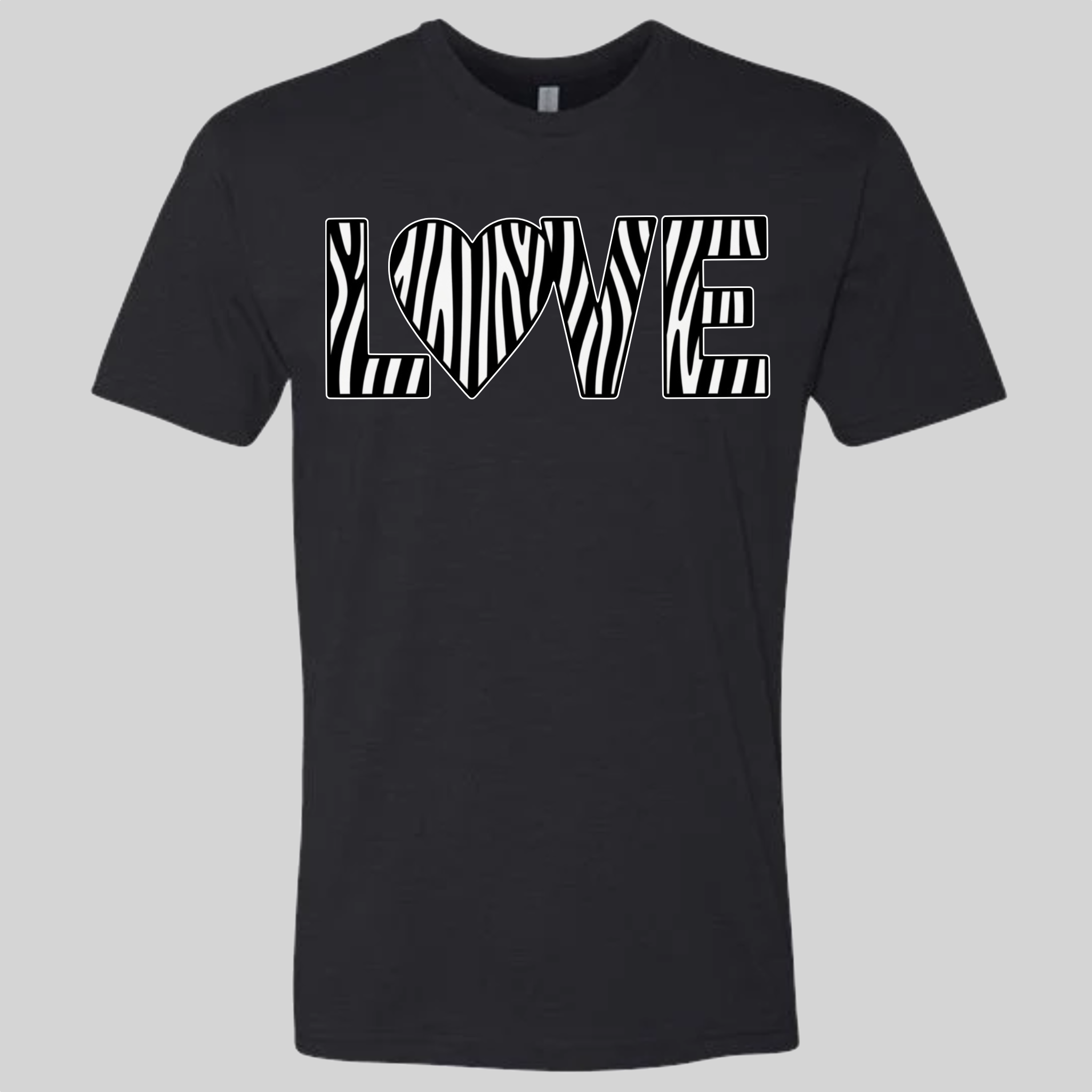 LOVE - Zebra T-Shirt